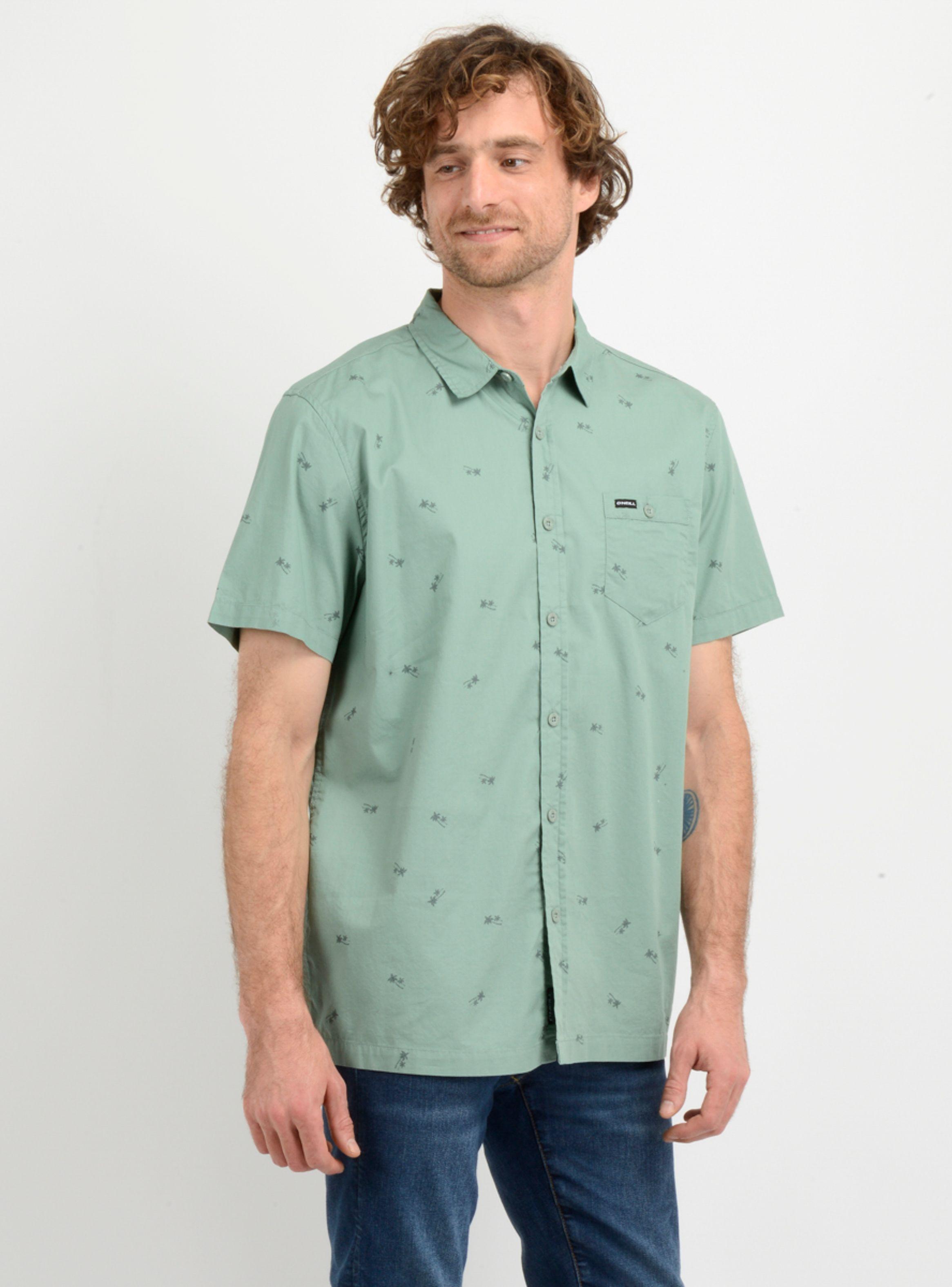 CAMISA MANGA CORTA BLUSTER  VERDE-3