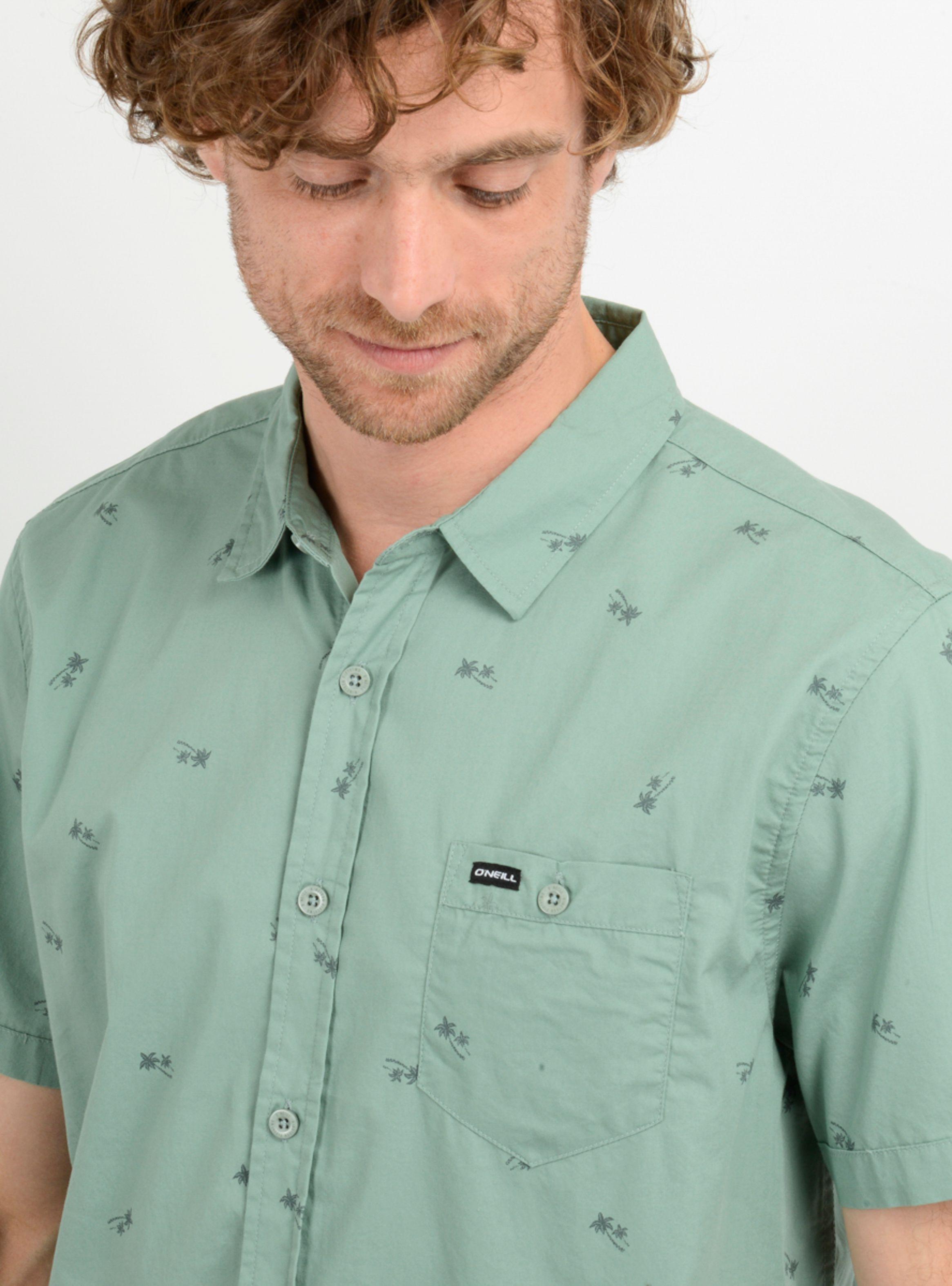 CAMISA MANGA CORTA BLUSTER  VERDE-4