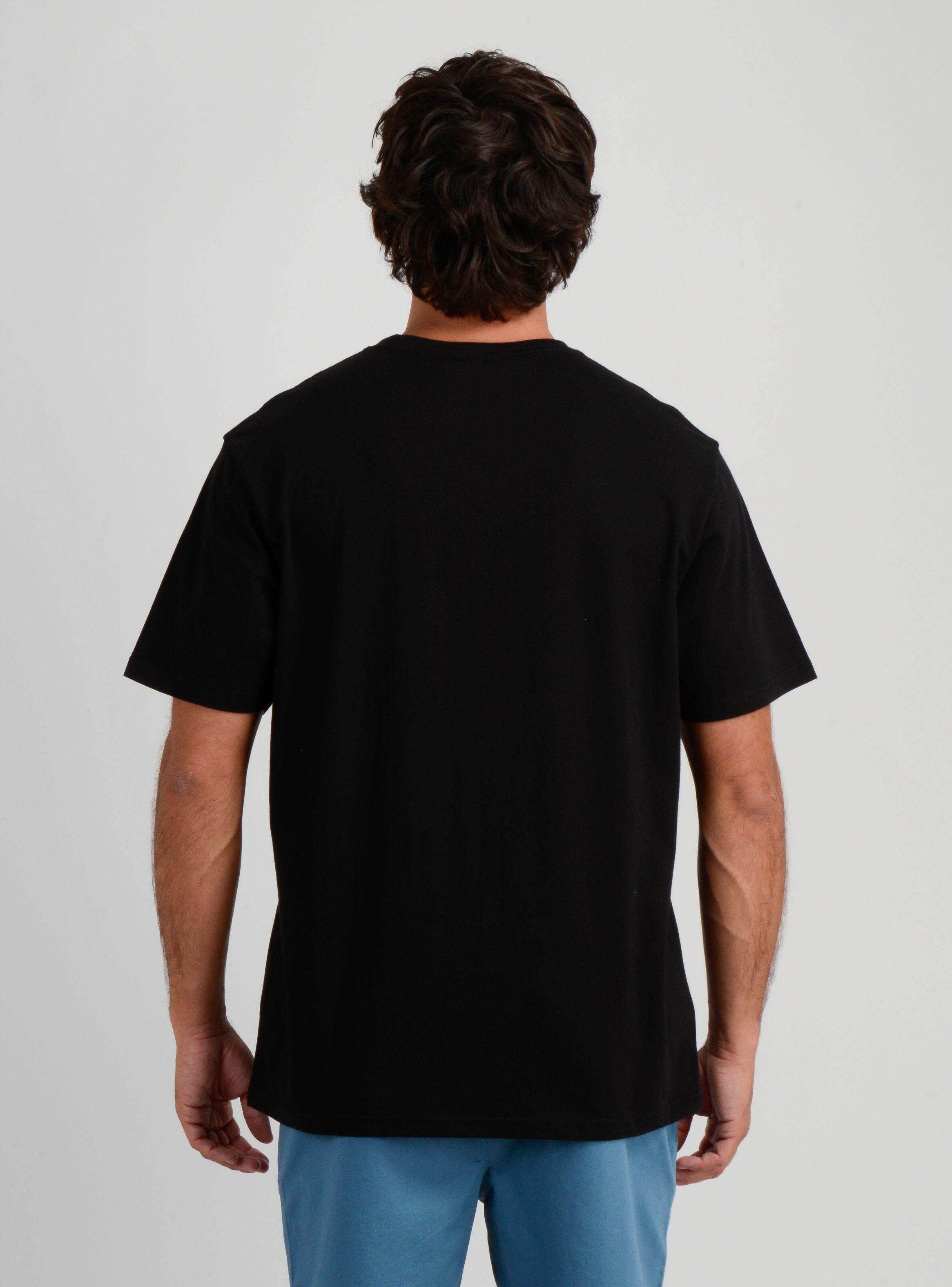 POLERA MANGA CORTA EAST CLIFF II NEGRO-1