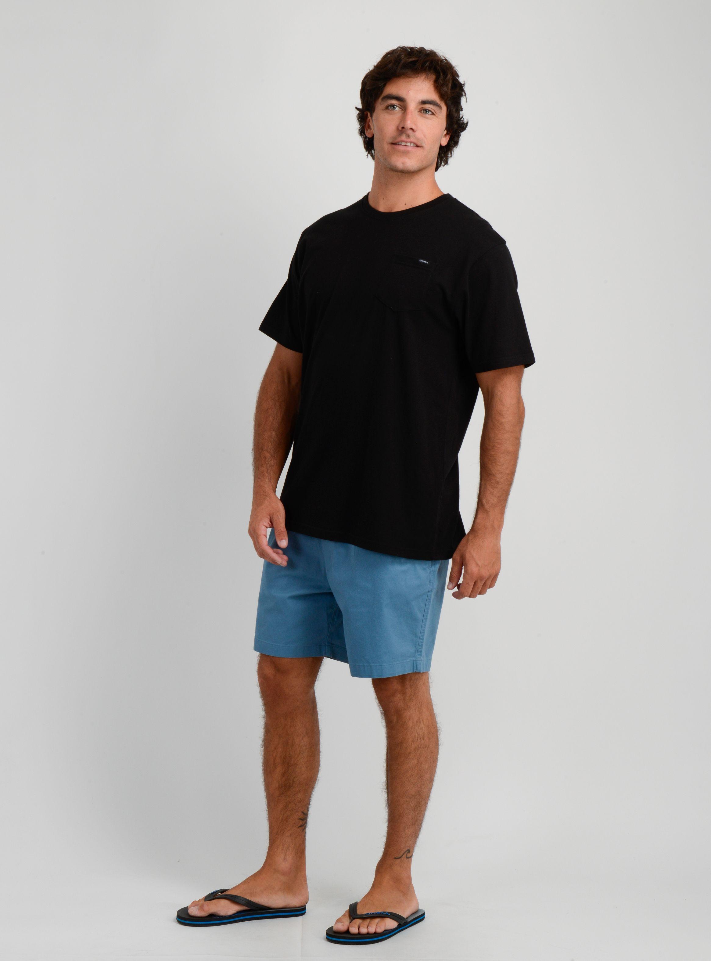 POLERA MANGA CORTA EAST CLIFF II NEGRO-2