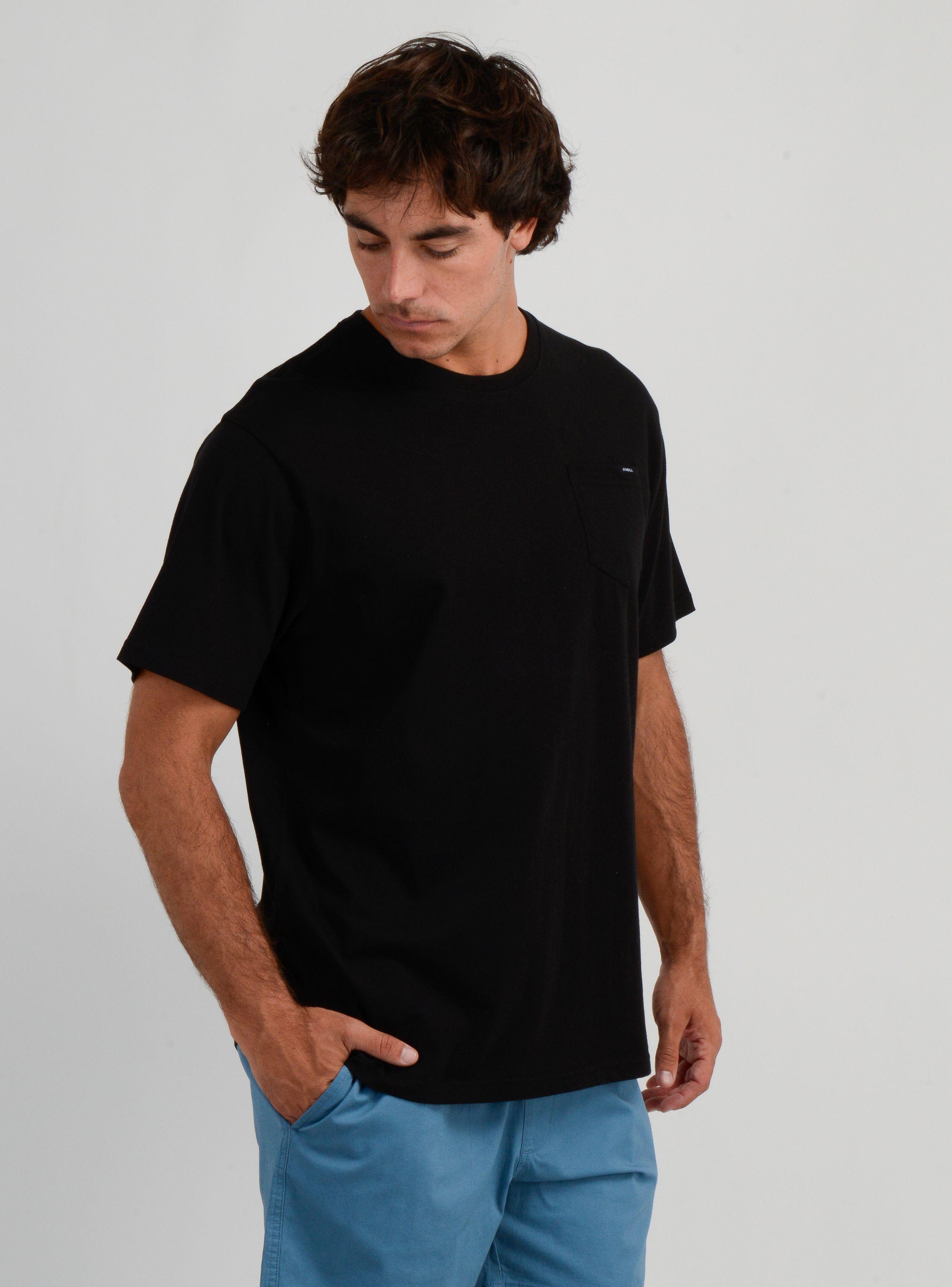 POLERA MANGA CORTA EAST CLIFF II NEGRO-3