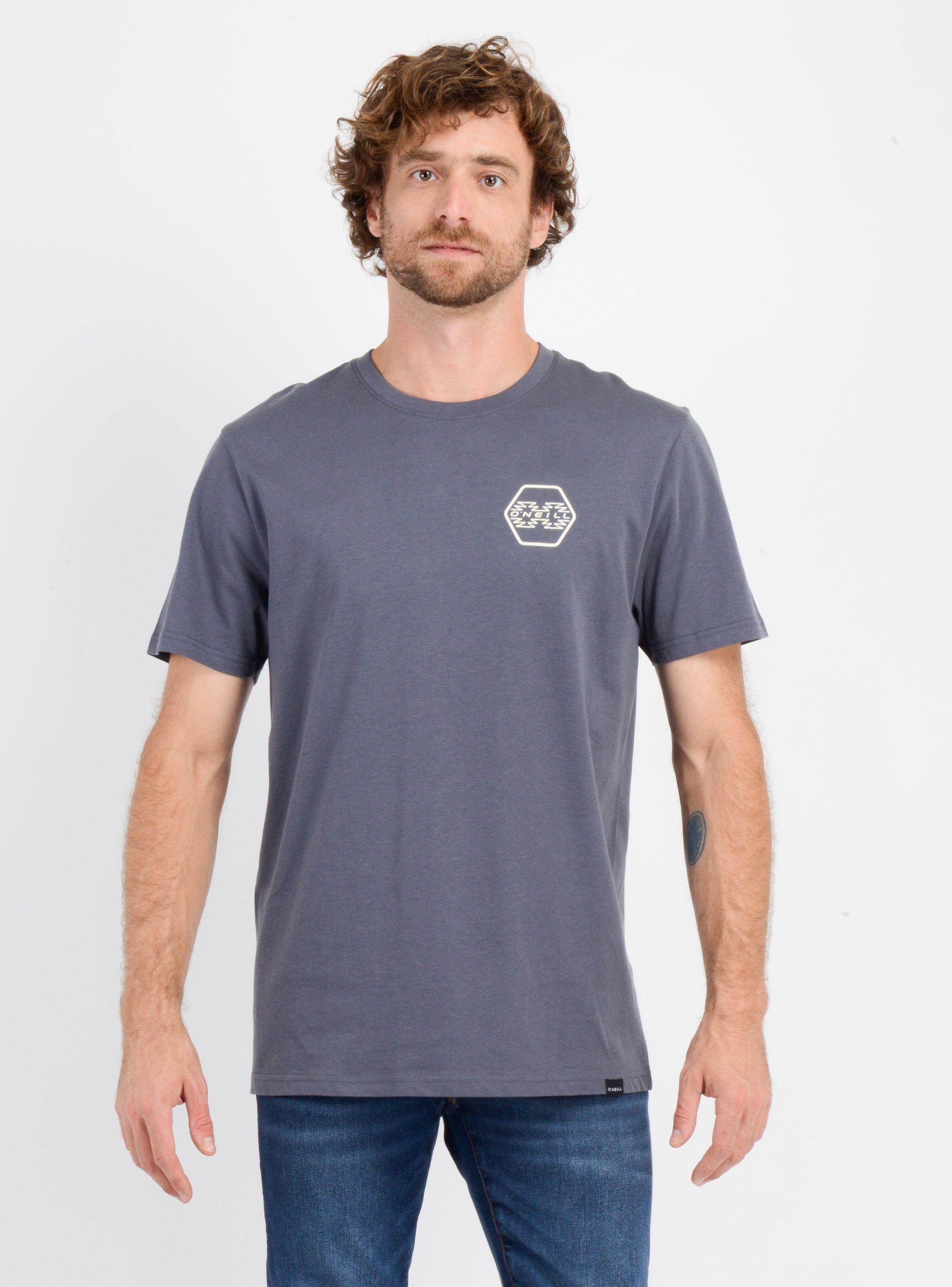 POLERA MANGA CORTA ETNIC  GRIS OSCURO-0