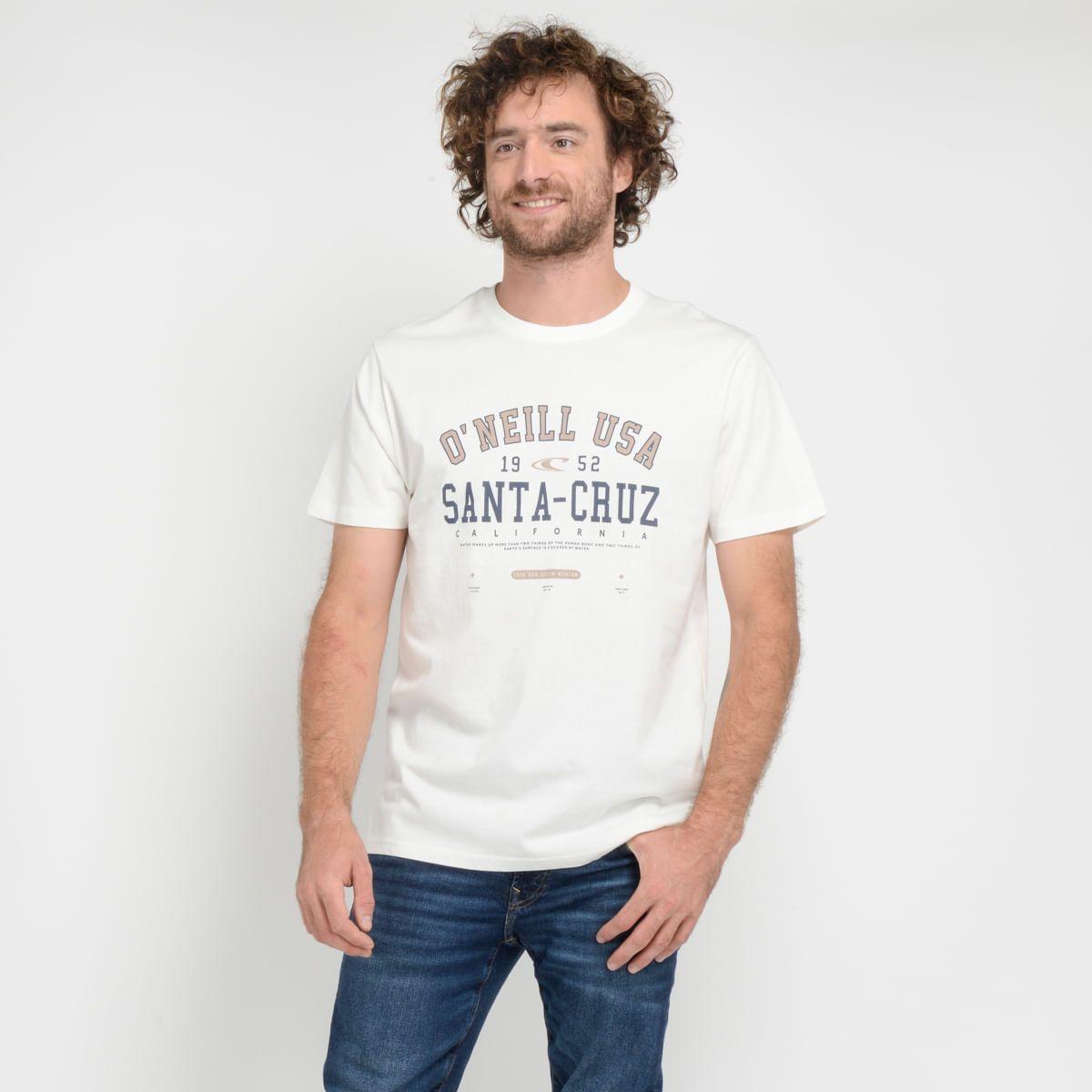 POLERA MANGA CORTA - I23HO065003 BEIGE CLARO-0
