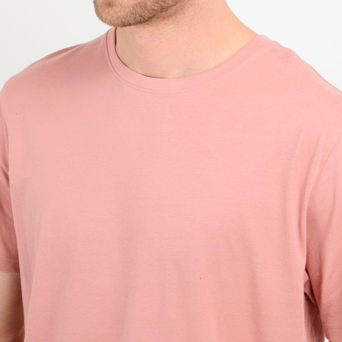 POLERA MANGA CORTA EAST CLIFF BASIC  ROSADO-4