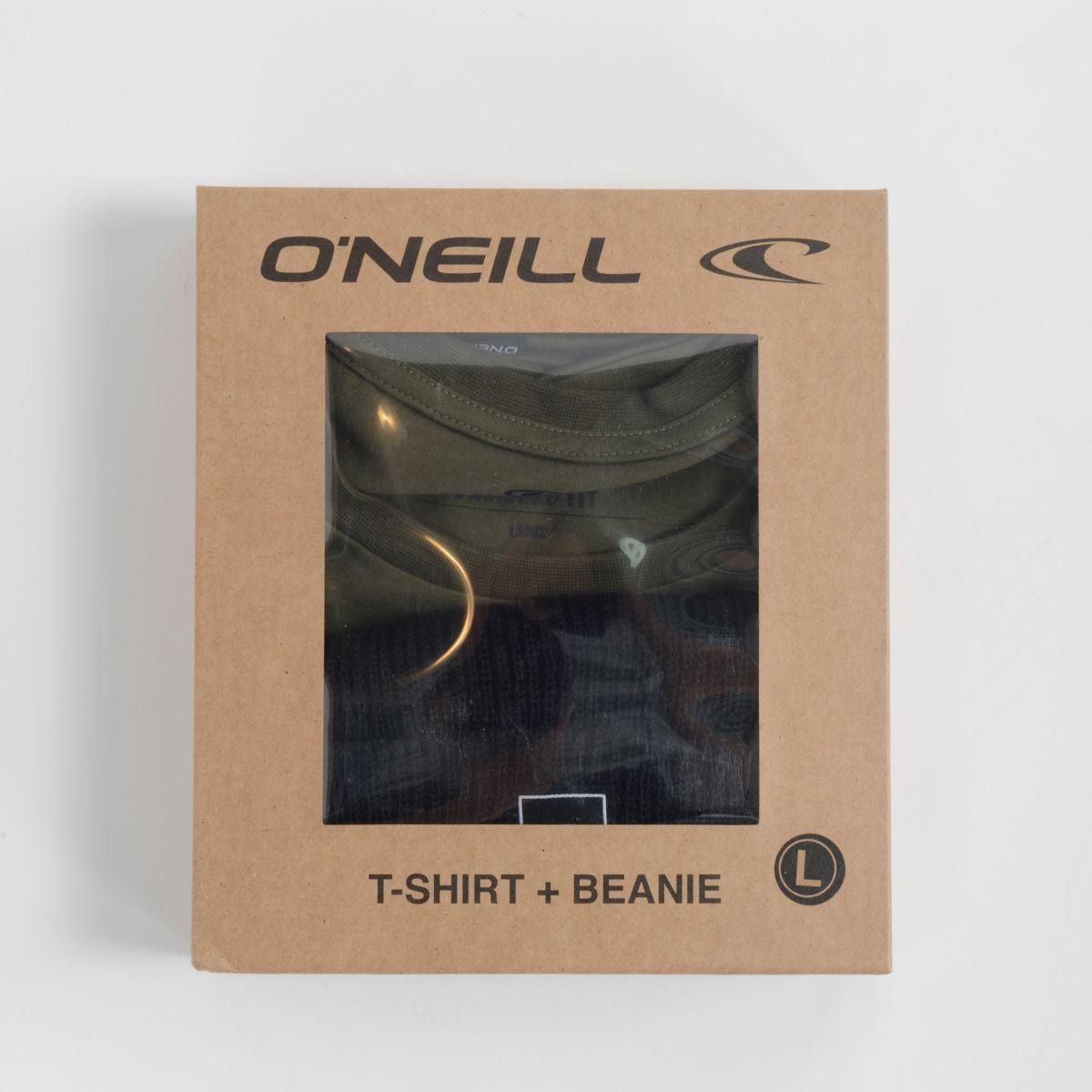 PACK POLERA MANGA LARGA + BEANIE -I23HO160006 VERDE OSCURO-4