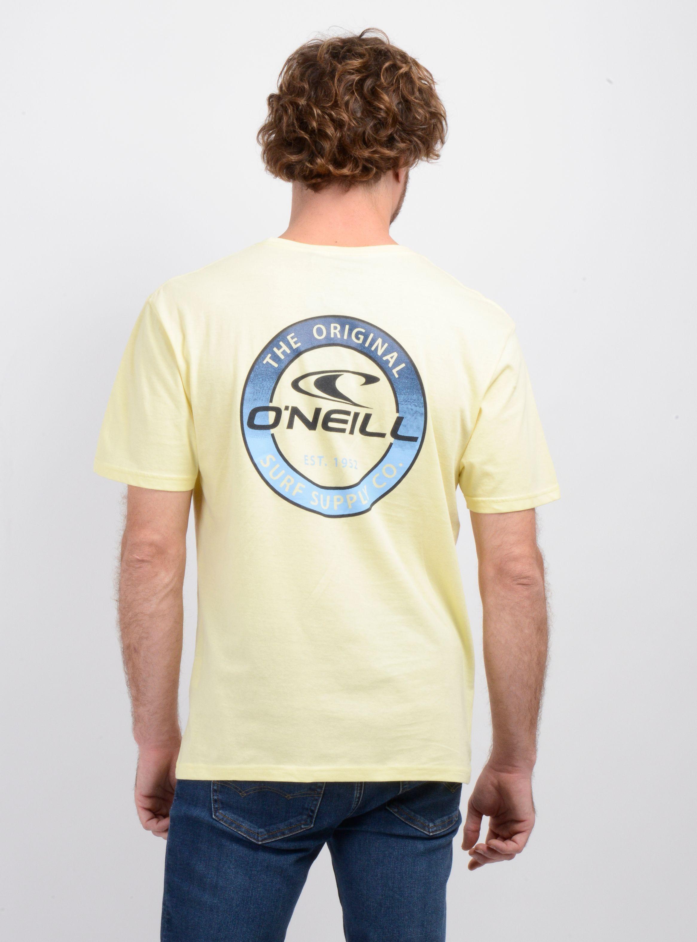 POLERA MANGA CORTA COIN FLIP AMARILLO CLARO-1