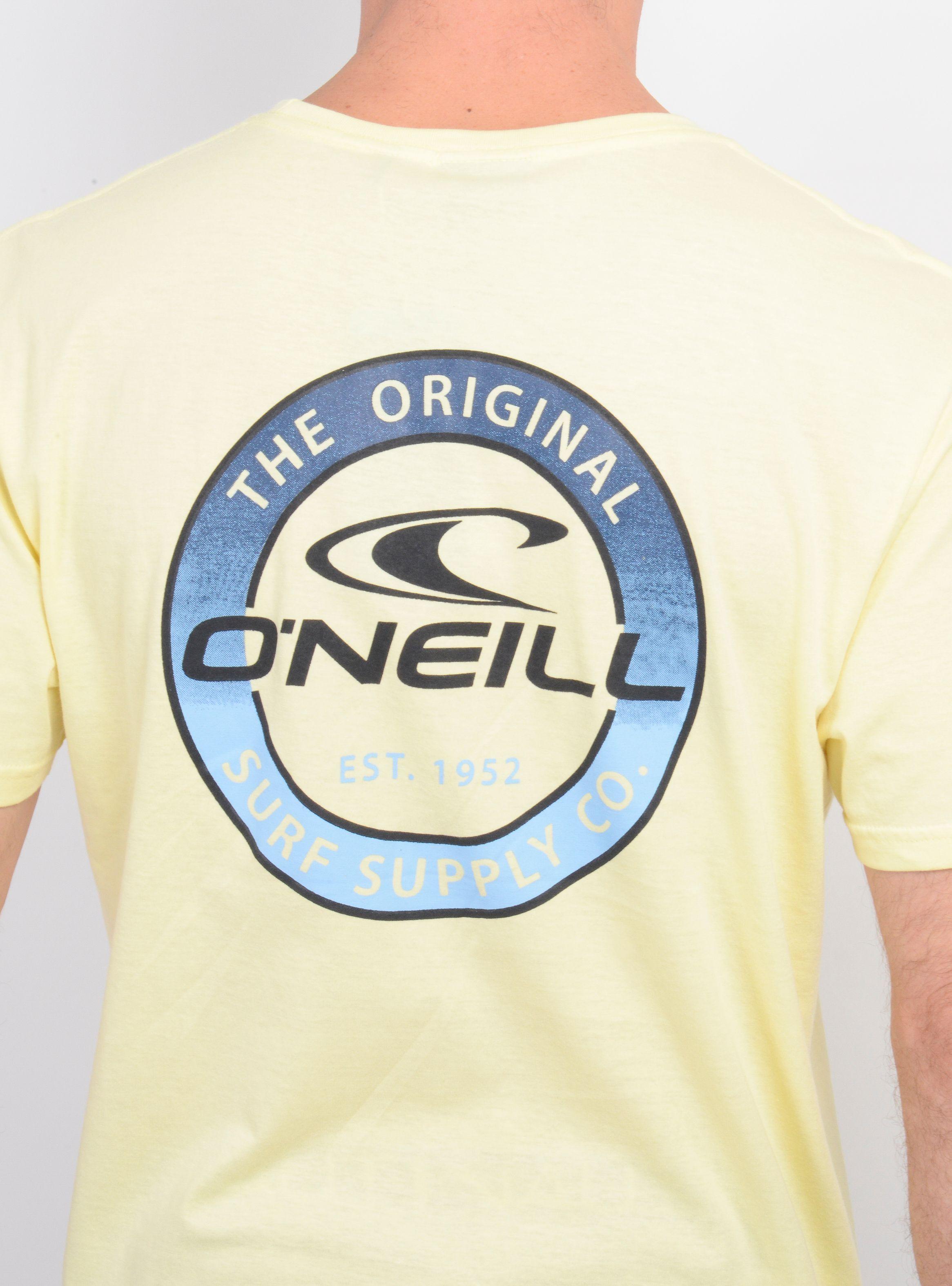 POLERA MANGA CORTA COIN FLIP AMARILLO CLARO-5