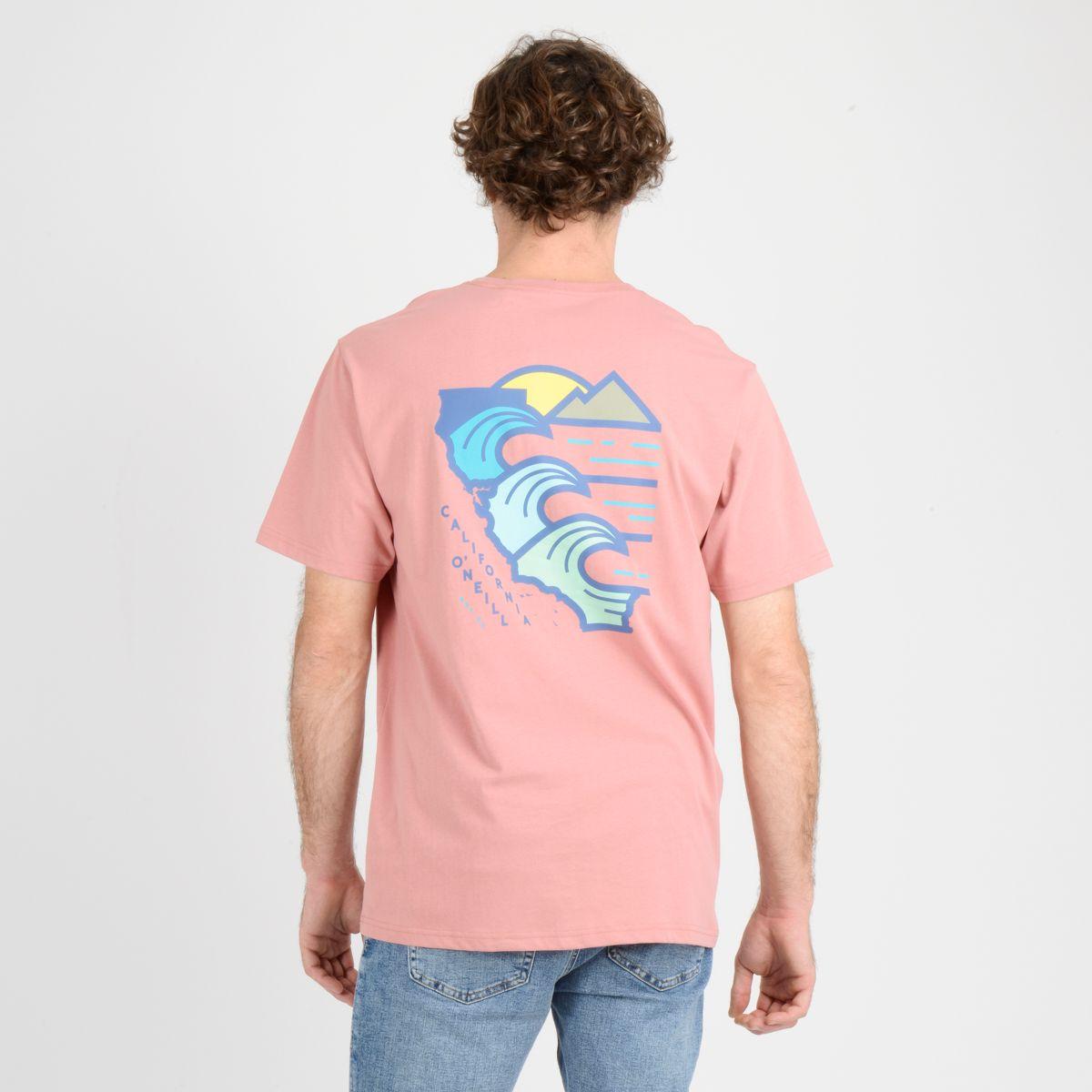 POLERA MANGA CORTA NATIVE BORN  ROSADO-2