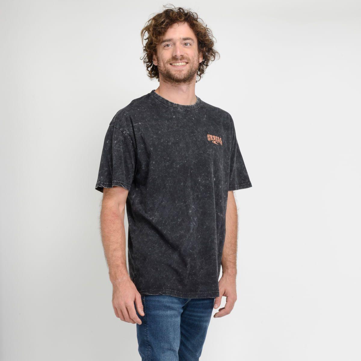 POLERA MANGA CORTA - I23HO065009 NEGRO-1