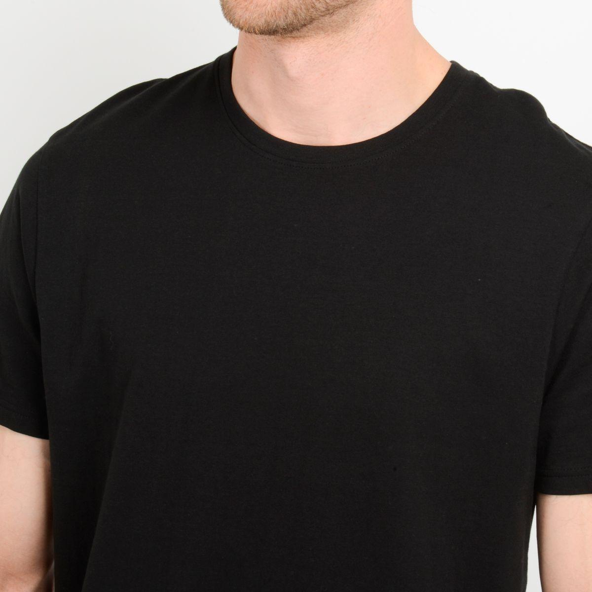 POLERA MANGA CORTA EAST CLIFF BASIC  NEGRO-4