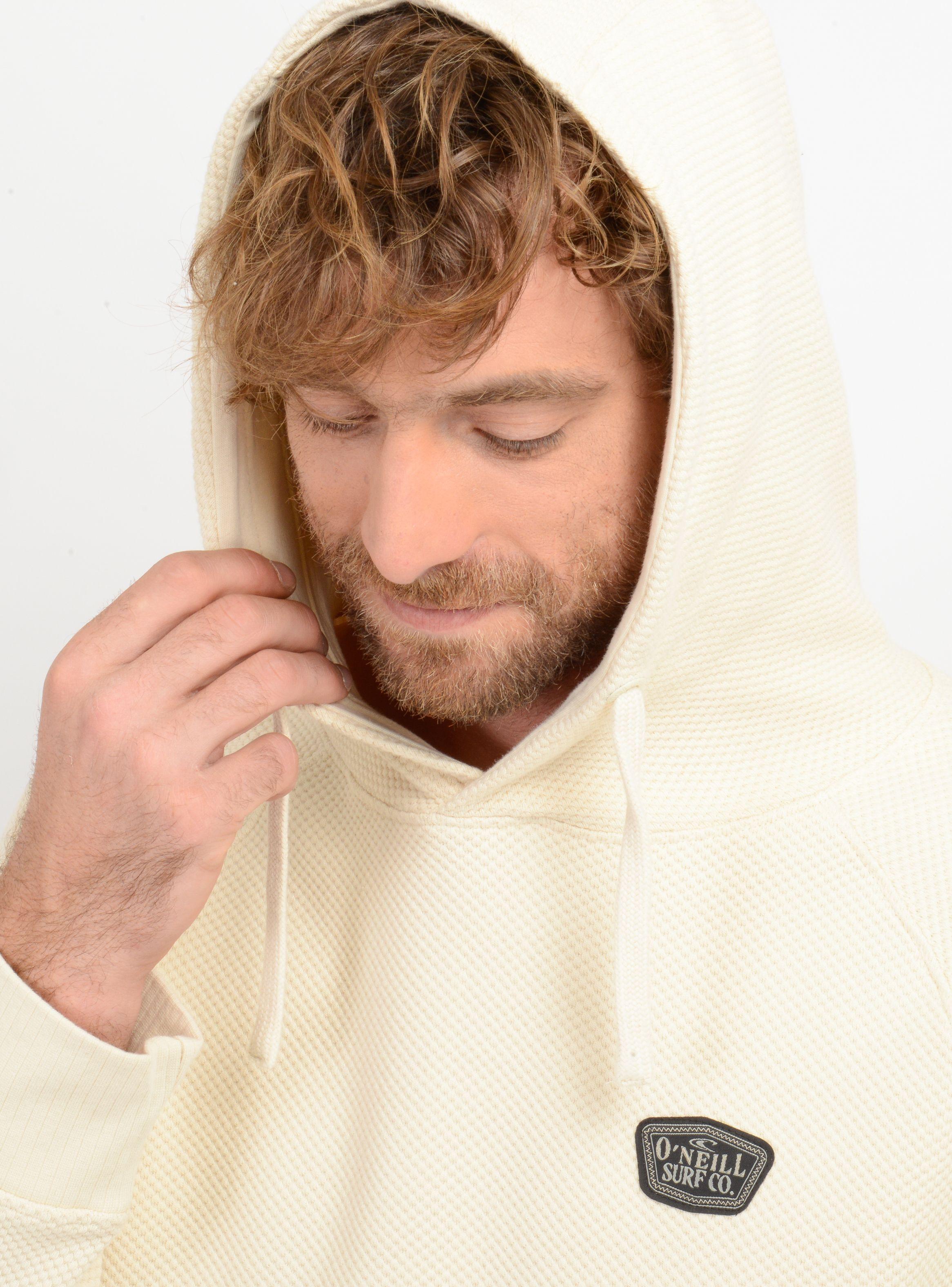 POLERON MYTHIC  HOODIE  BEIGE CLARO-5