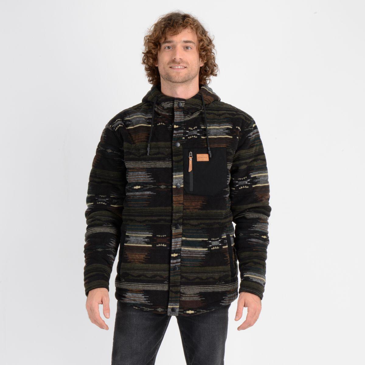 CHAQUETA LANDWARD FLEECE NEGRO-0
