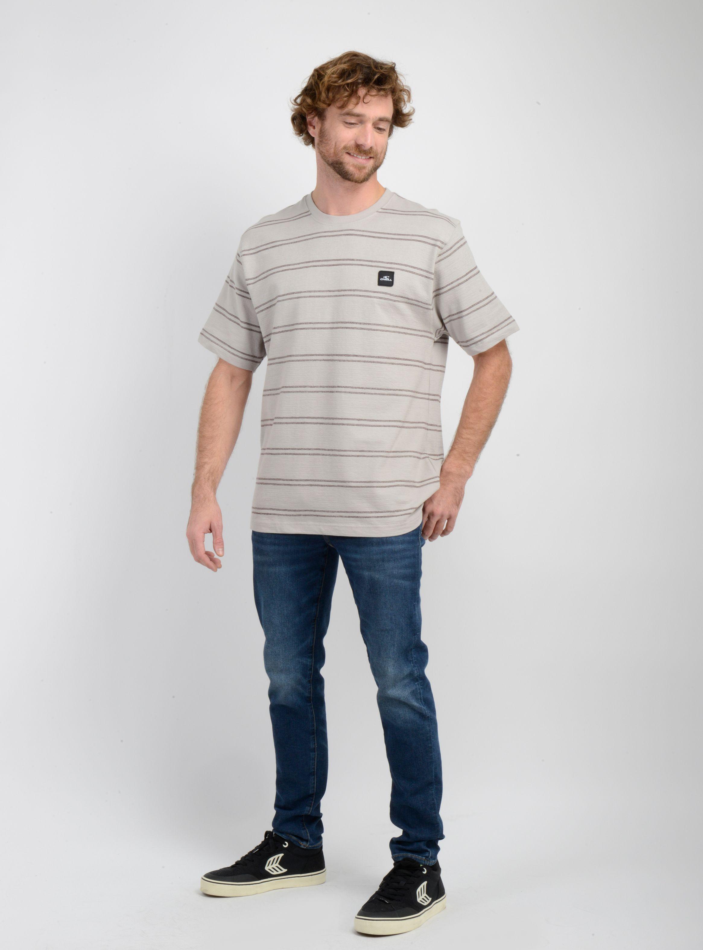 POLERA MANGA CORTA HIGH LINE BEIGE-2