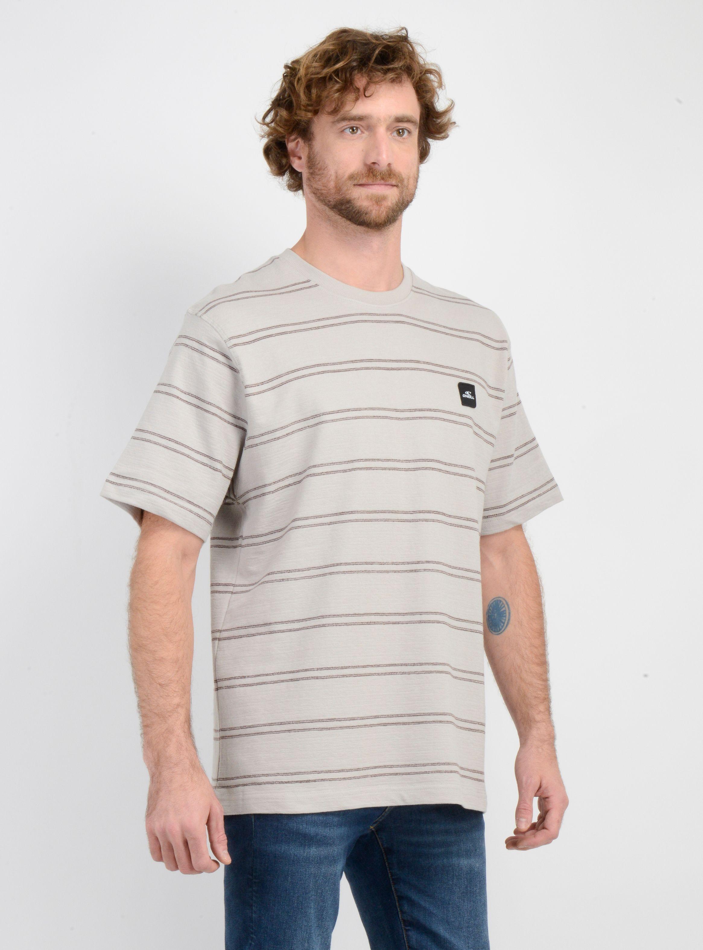 POLERA MANGA CORTA HIGH LINE BEIGE-3