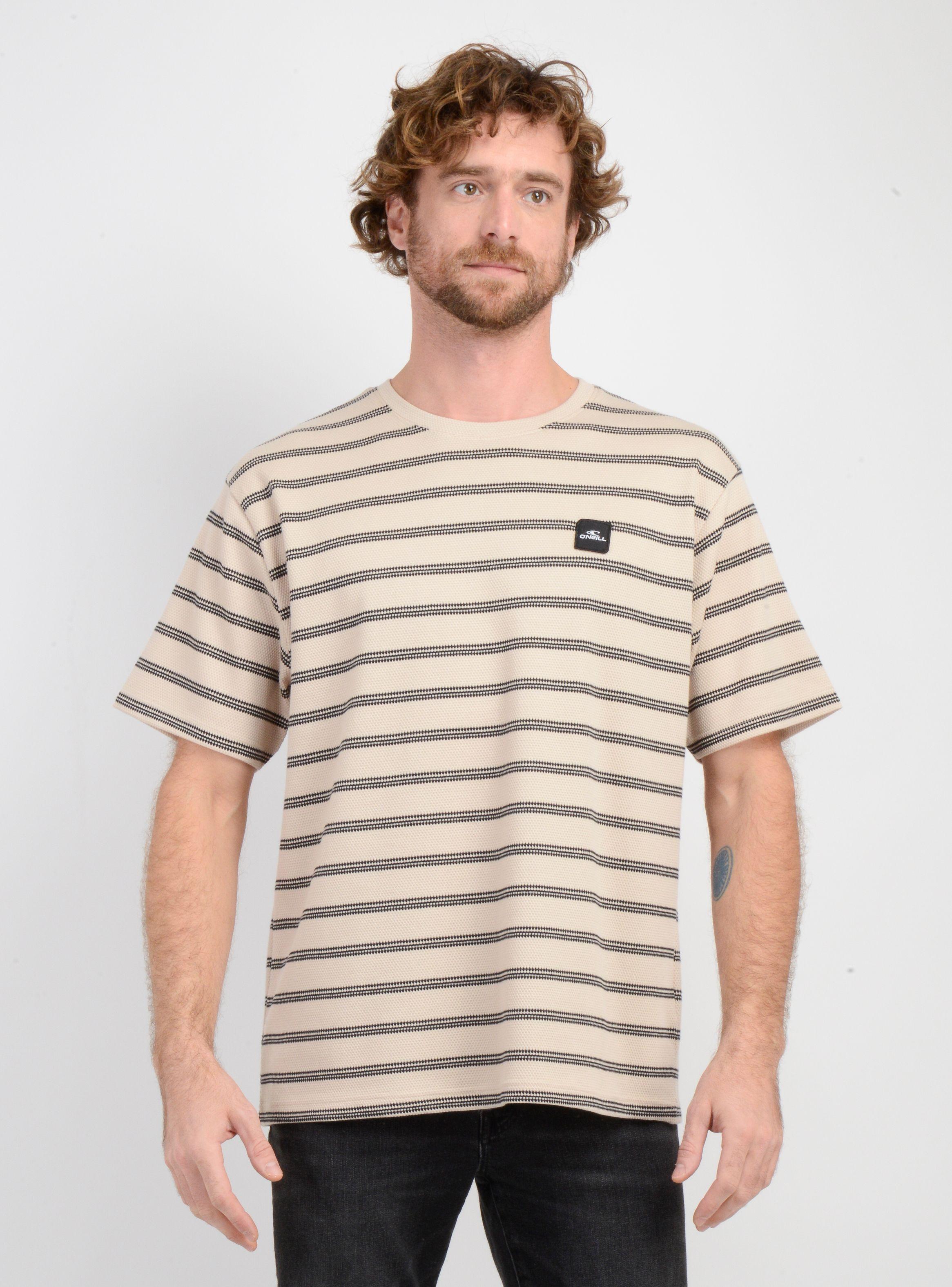 POLERA MANGA CORTA HIGH LINE BEIGE-0