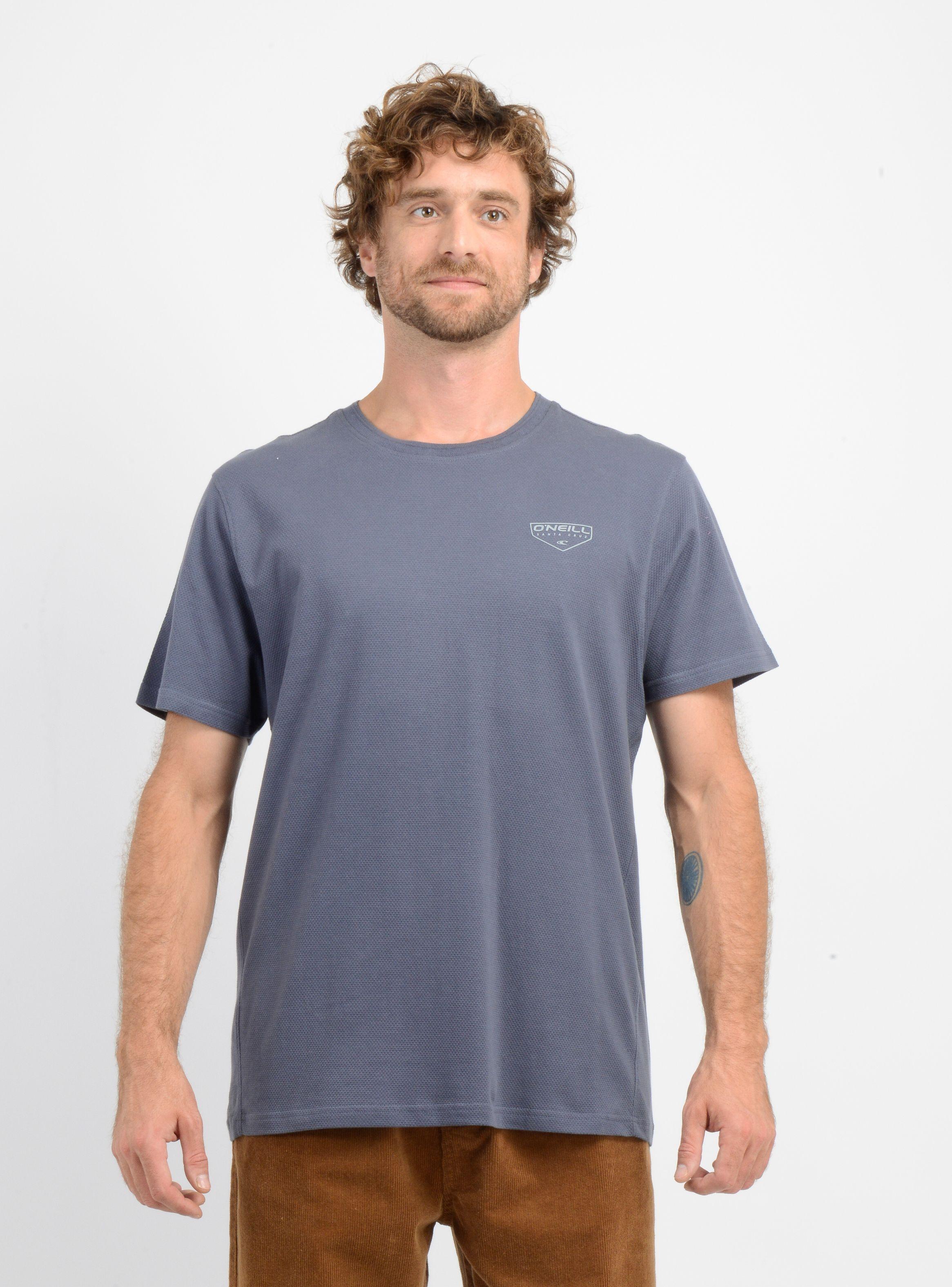POLERA MANGA CORTA DAYBREAK  GRIS OSCURO-0