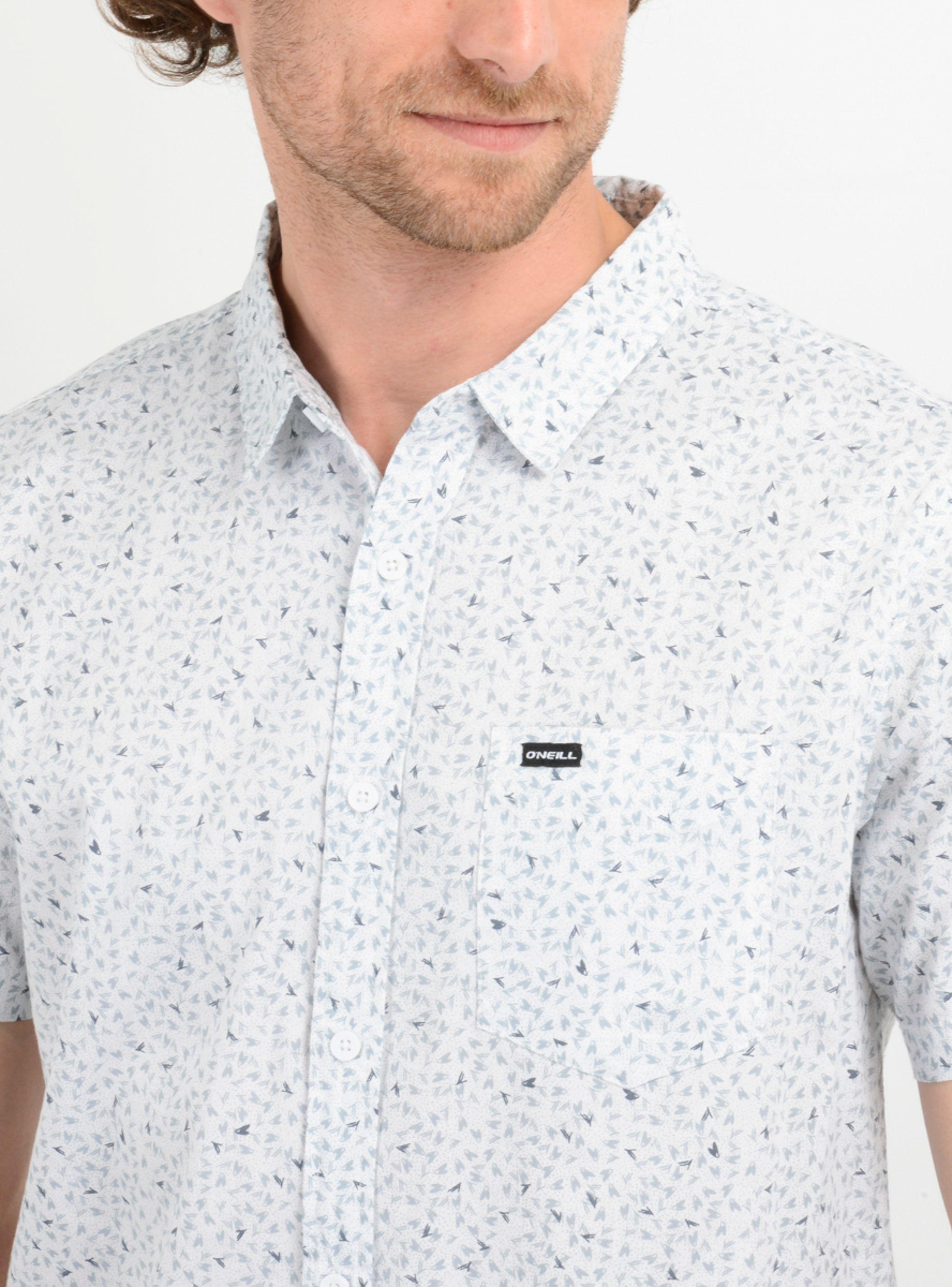 CAMISA MANGA CORTA QUIVER  BLANCO-4