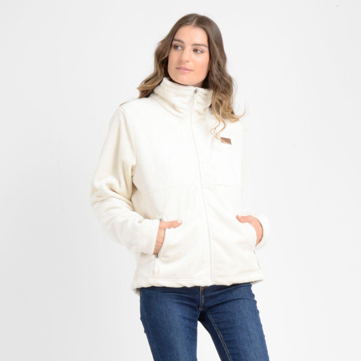 POLERON FULL ZIPER STARRY BEIGE CLARO-2