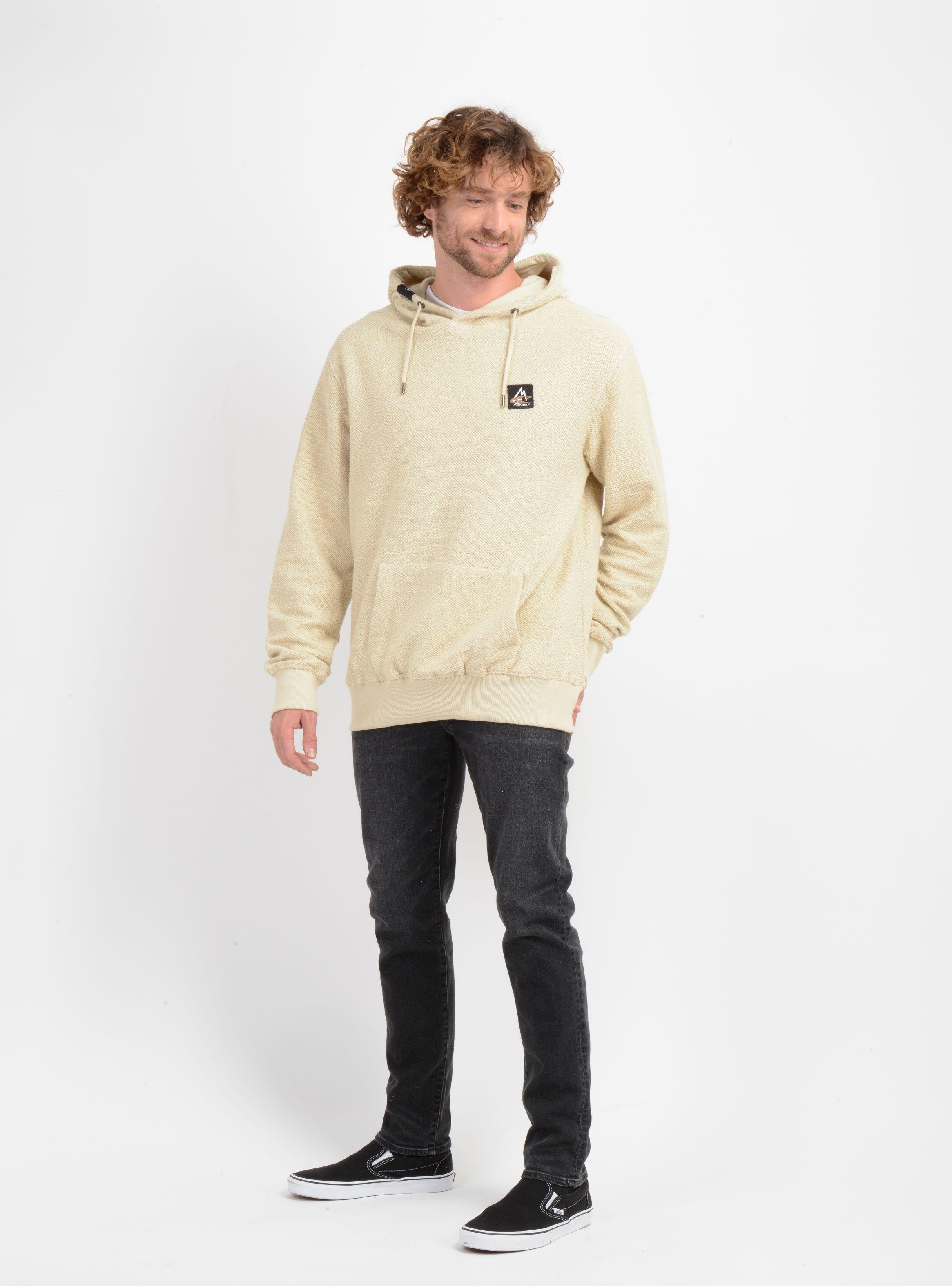 POLERON TORREY II HOODIE  BEIGE-2