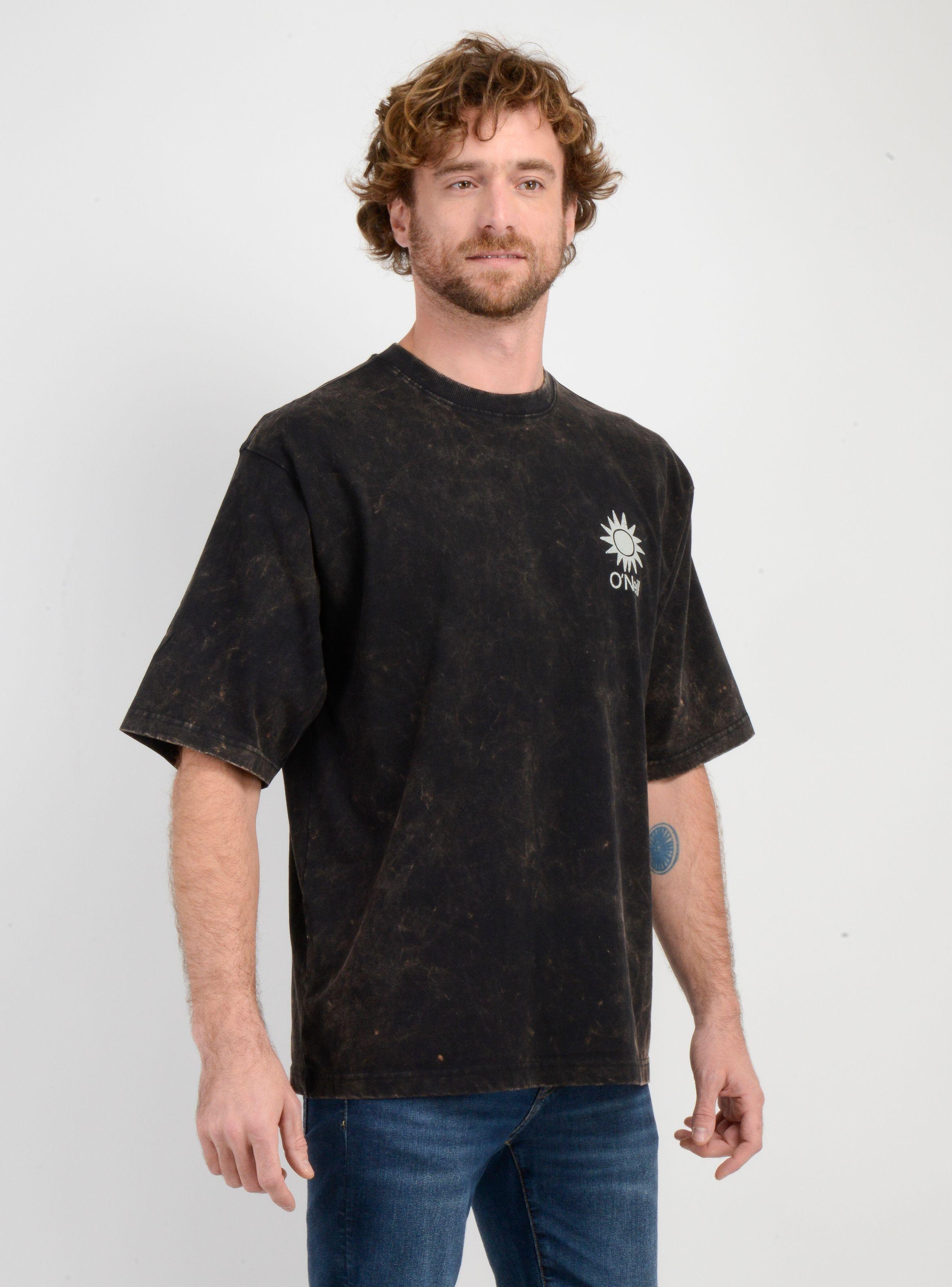 POLERA MANGA CORTA BLOCK NEGRO-3