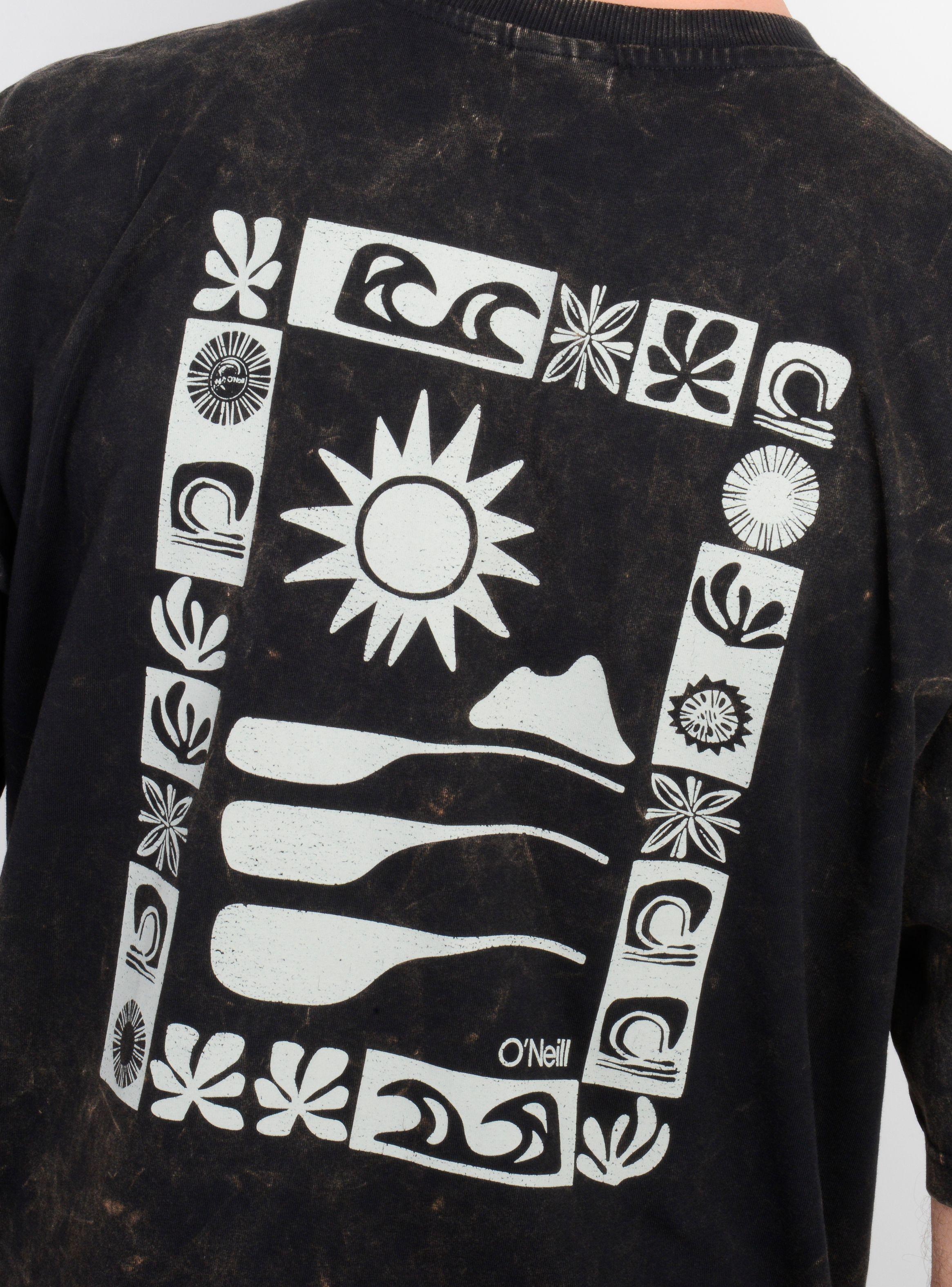 POLERA MANGA CORTA BLOCK NEGRO-5