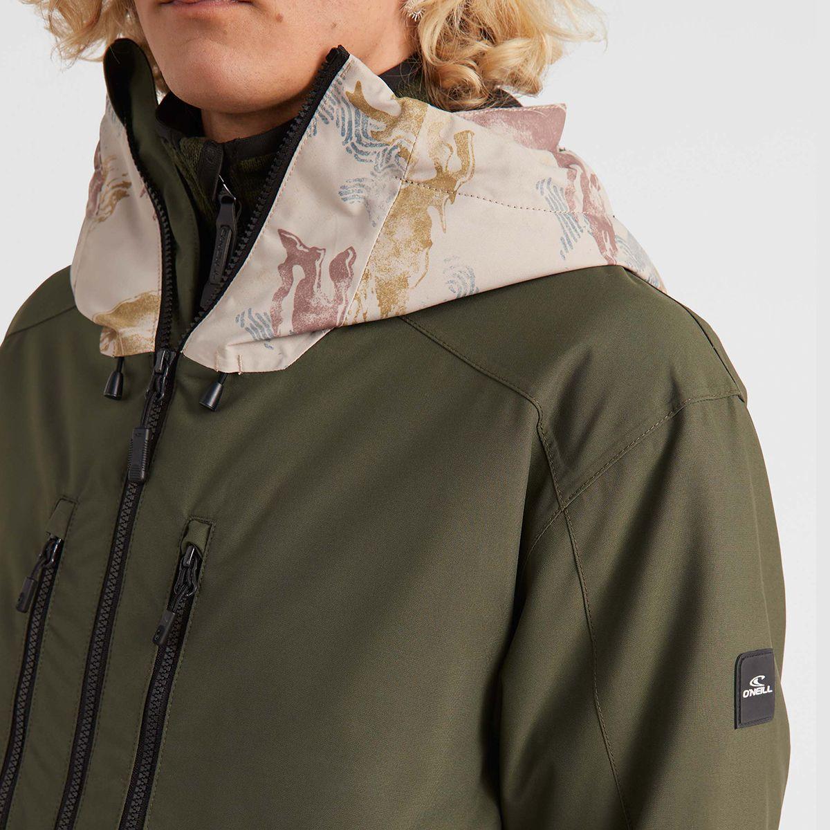 PARKA TÉCNICA NIEVE 10k/10k I23PE058006 VERDE OSCURO-3