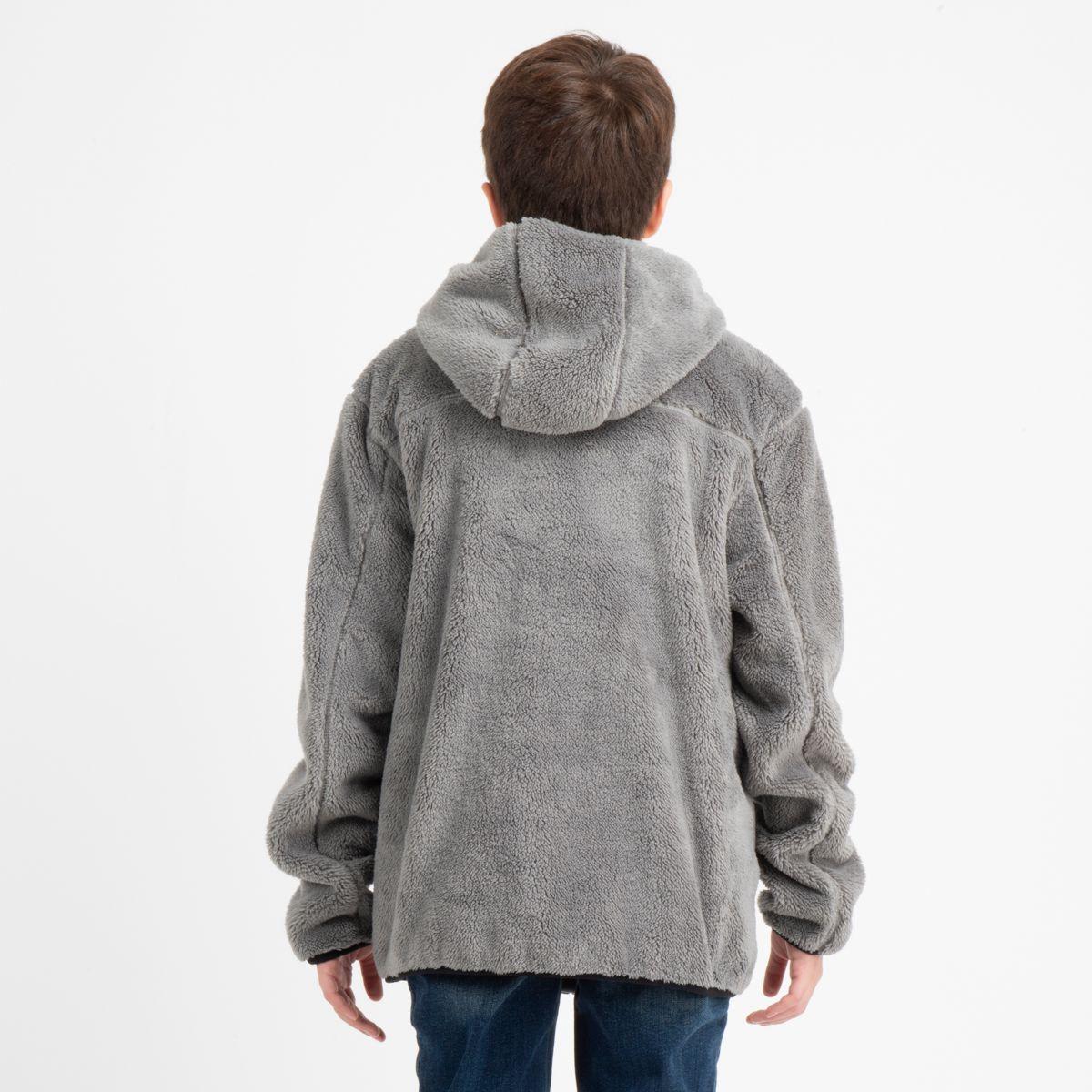 POLERON CHIPORRO NORRIS ZIP GRIS OSCURO-1