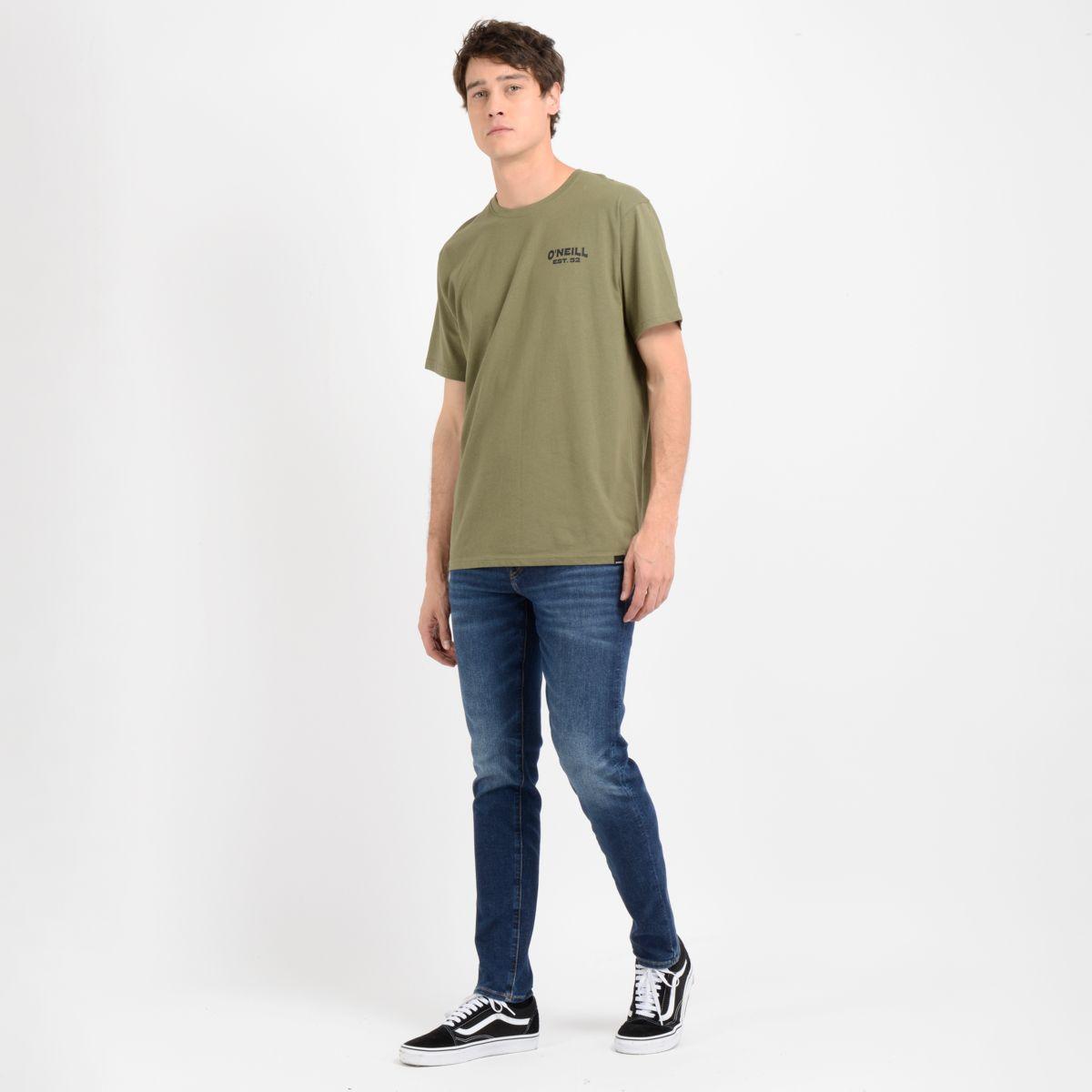 POLERA MANGA CORTA BLENDER VERDE OSCURO-3