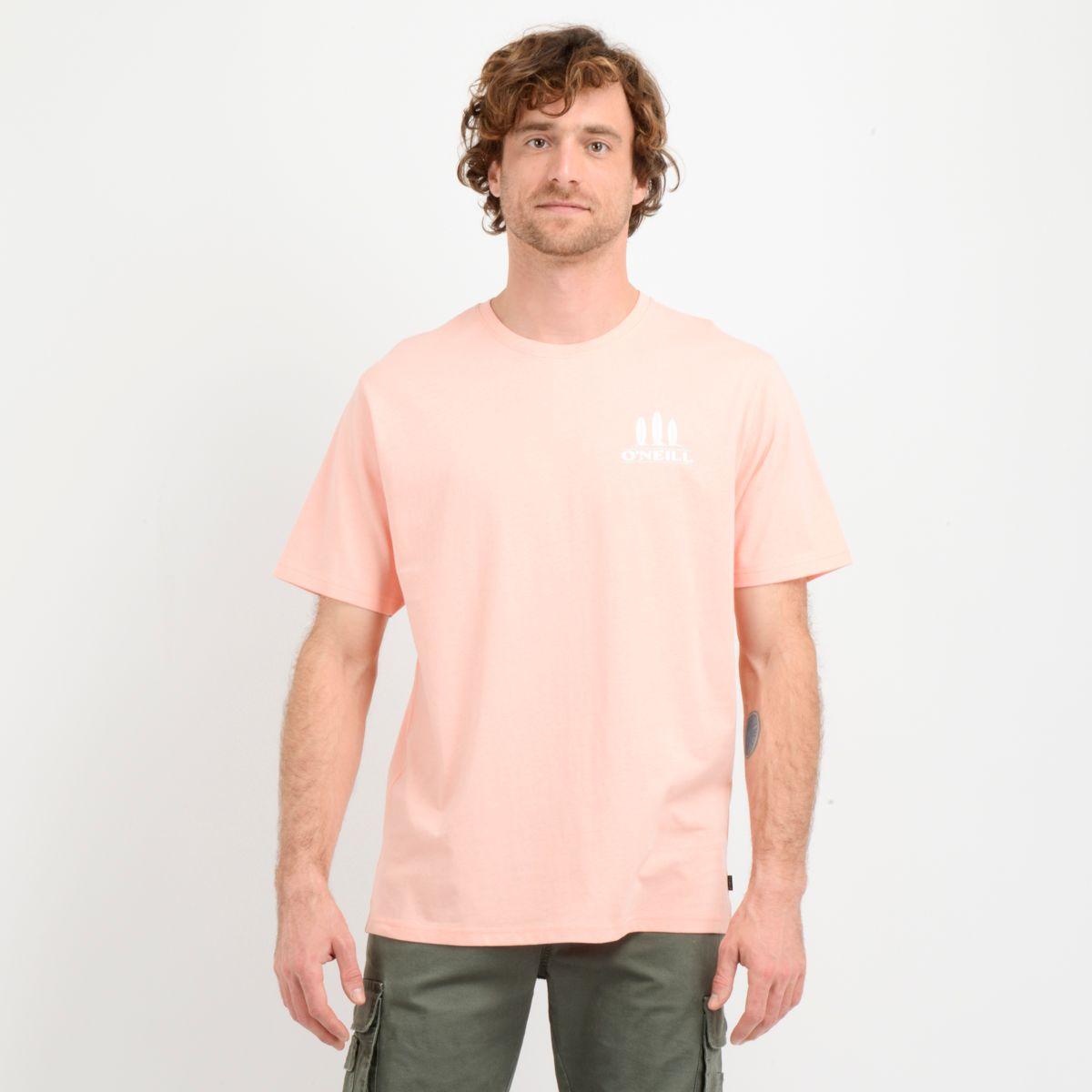 POLERA MANGA CORTA LAMDA  NARANJO-0