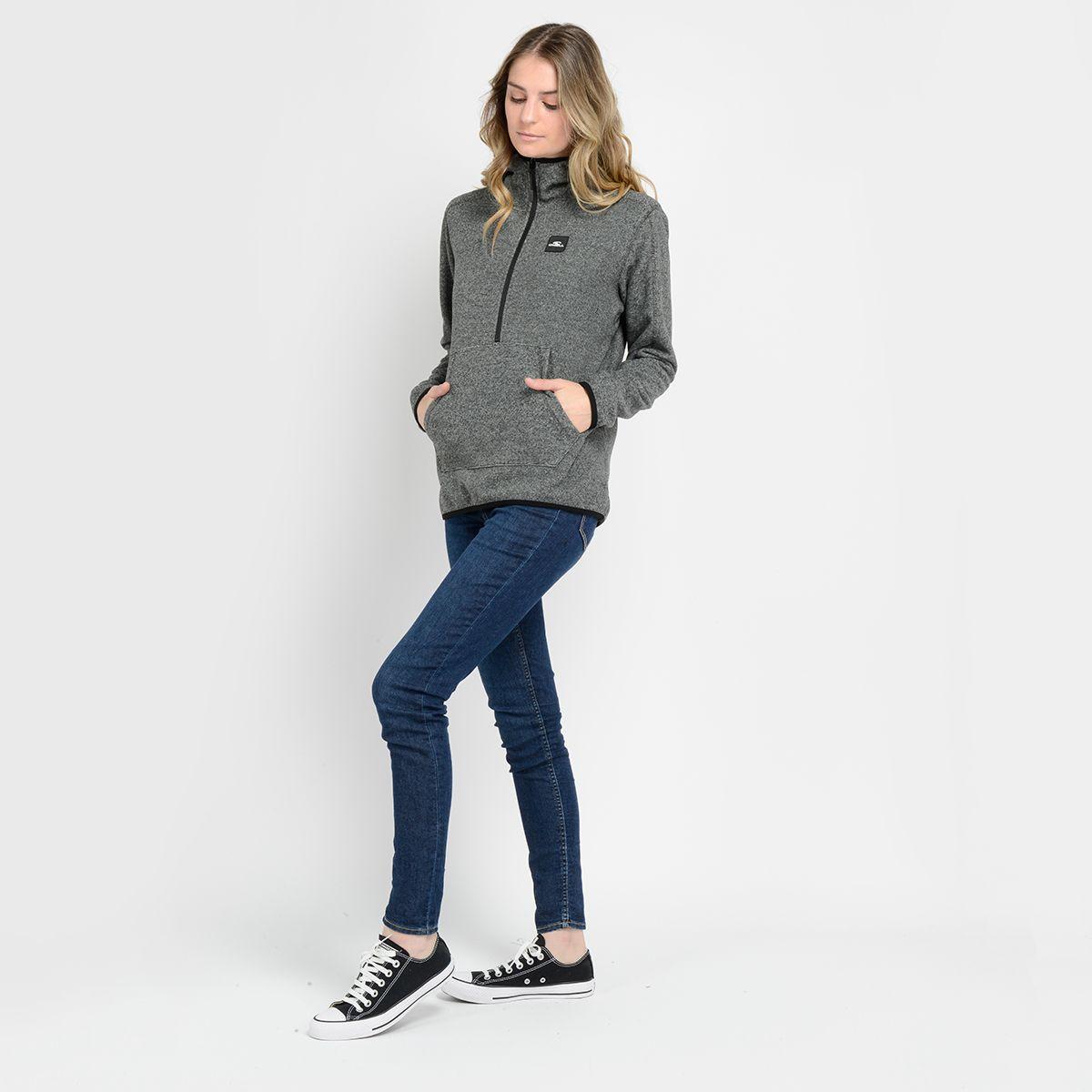 POLERON MICROPOLAR HALF - I23MU126002 GRIS-3