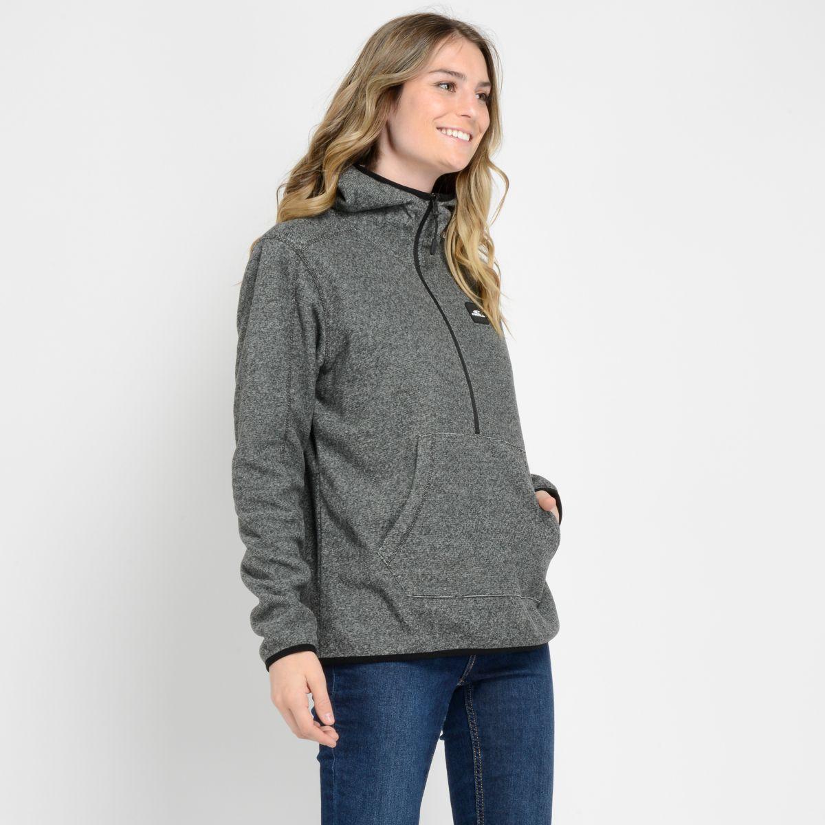 POLERON MICROPOLAR HALF - I23MU126002 GRIS-4