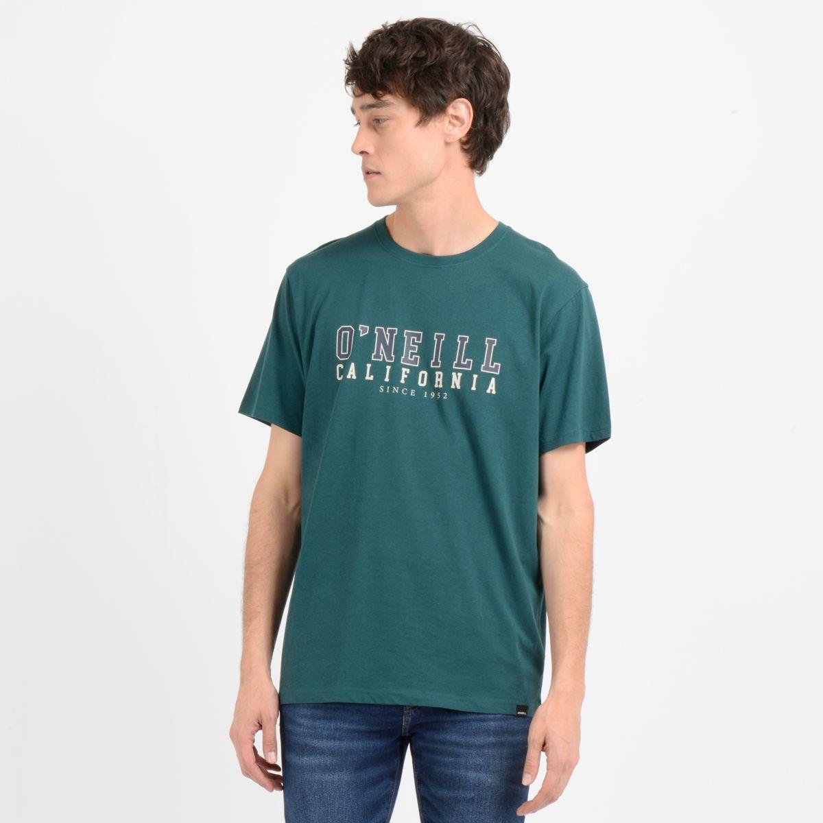 POLERA MANGA CORTA STATE MUIR VERDE OSCURO-0