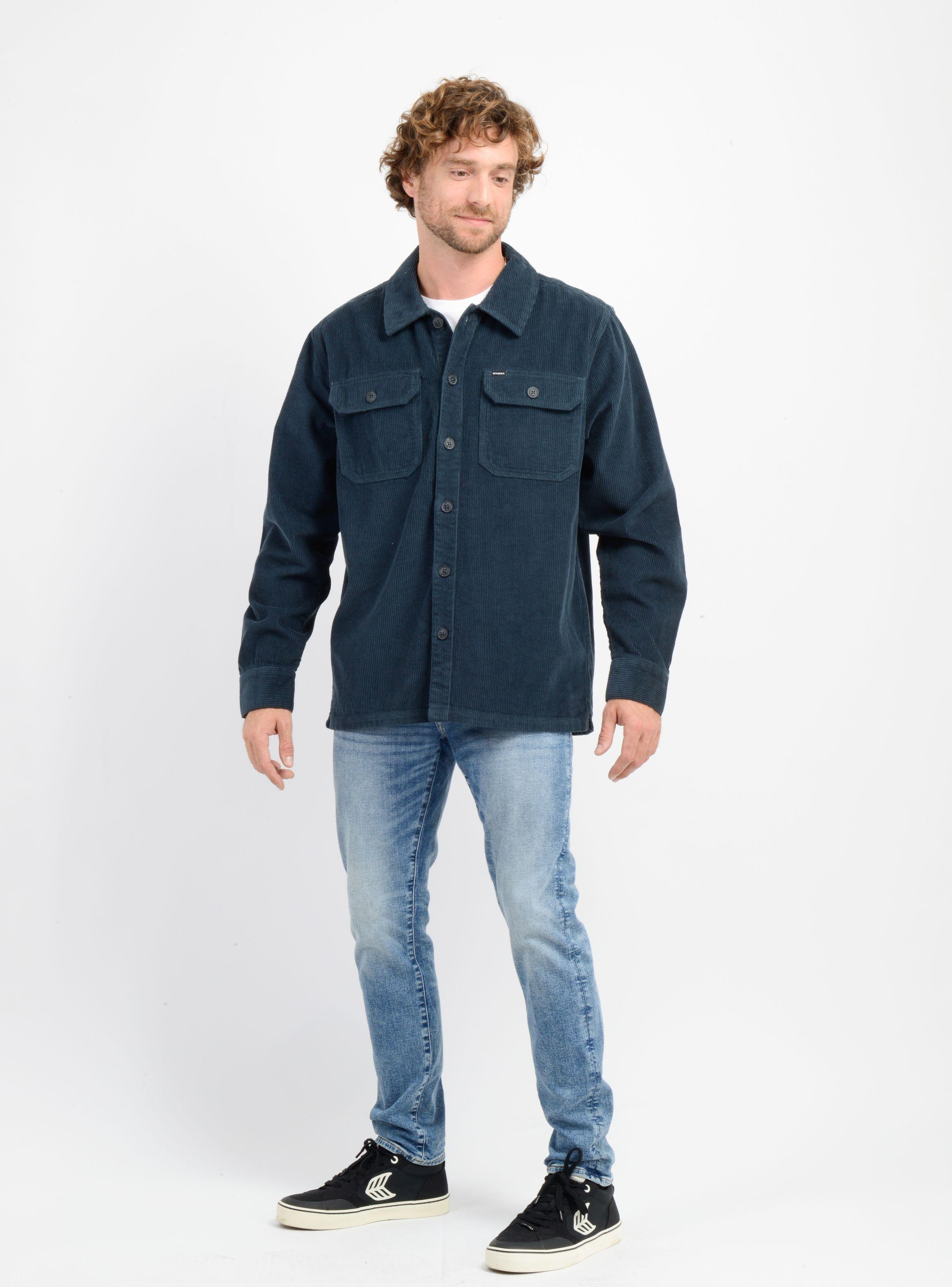CAMISA COTELE HERITAGE VERDE OSCURO-2