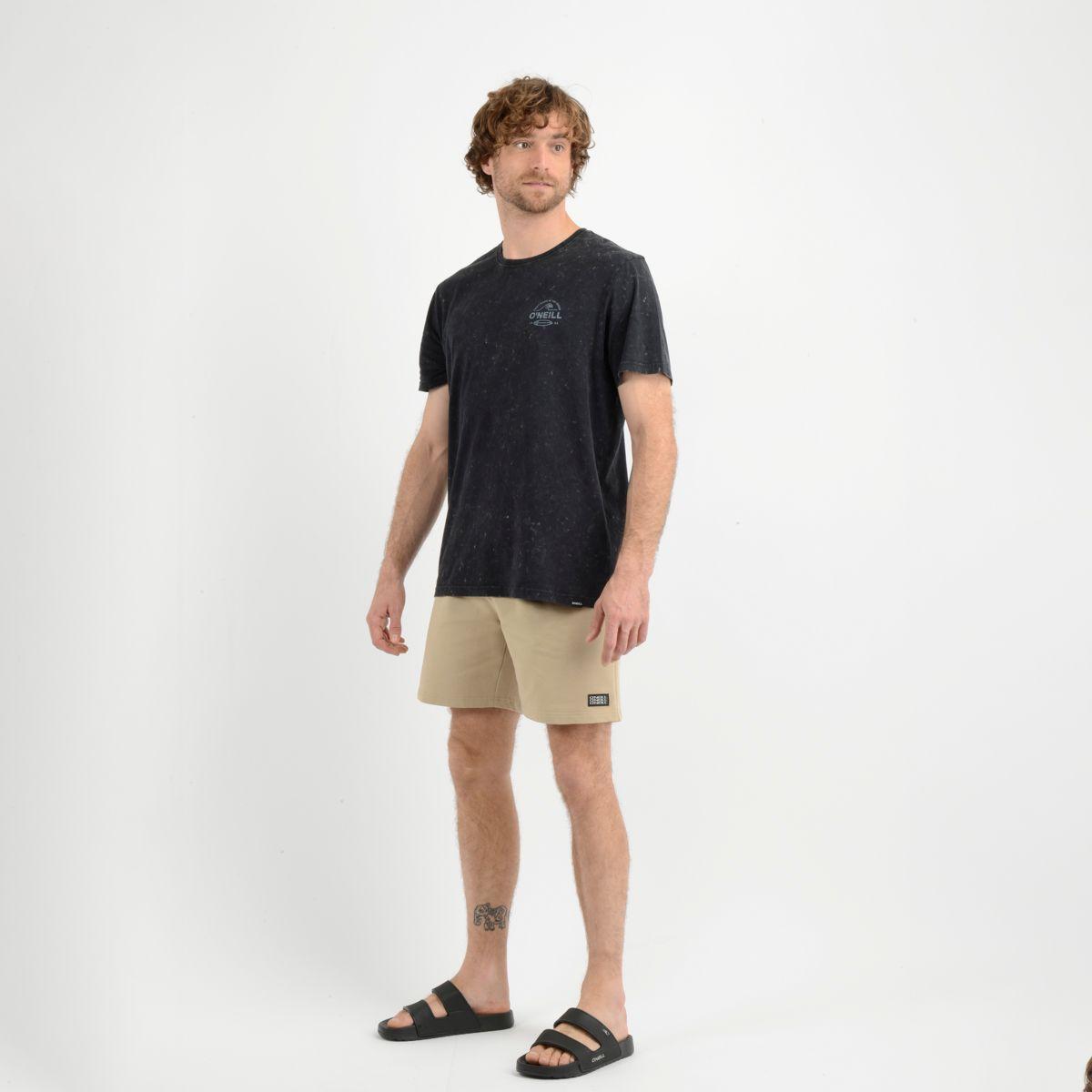POLERA MANGA CORTA RIP NEGRO-1