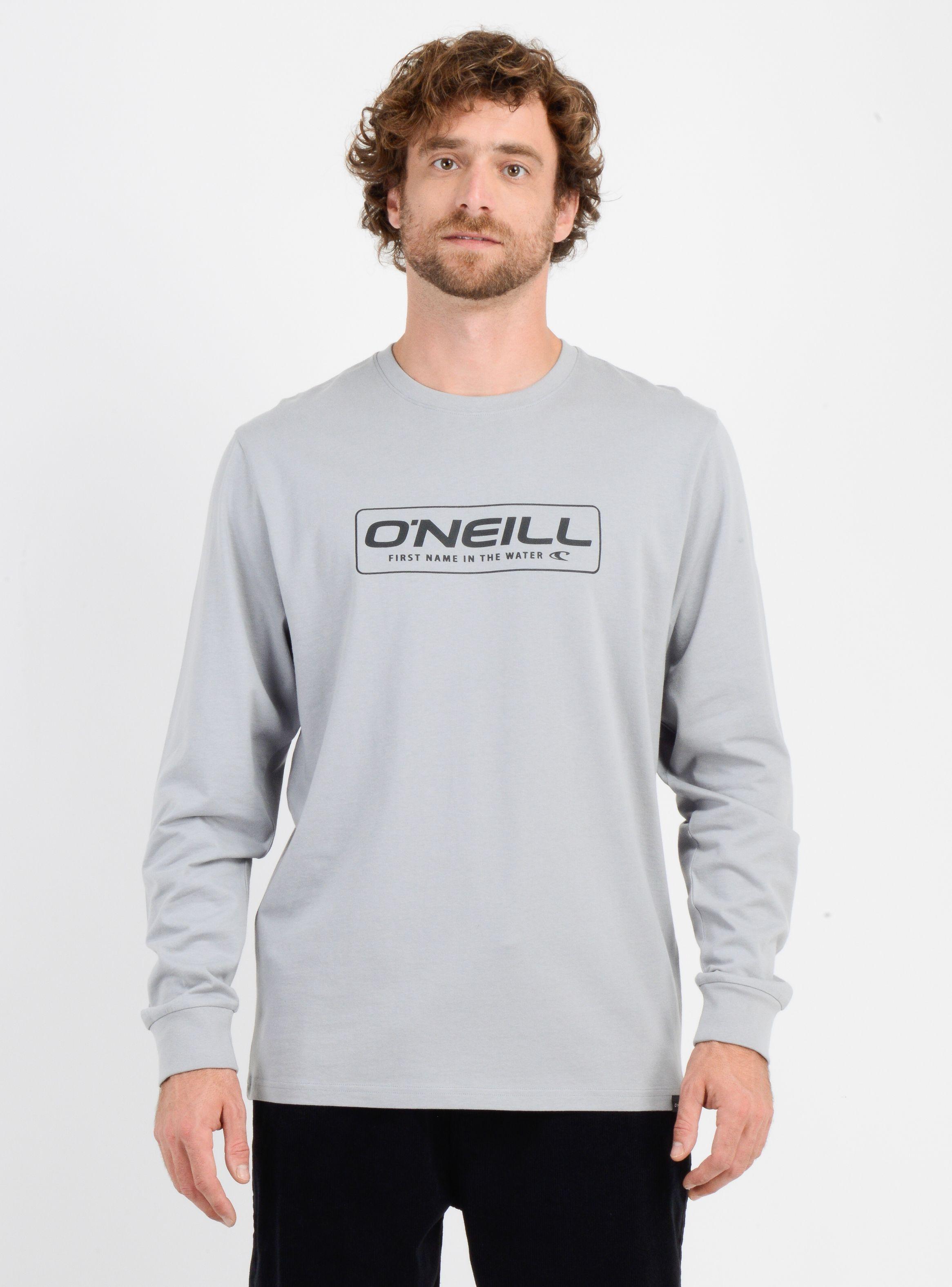 POLERA MANGA LARGA BRUCE  GRIS CLARO-0