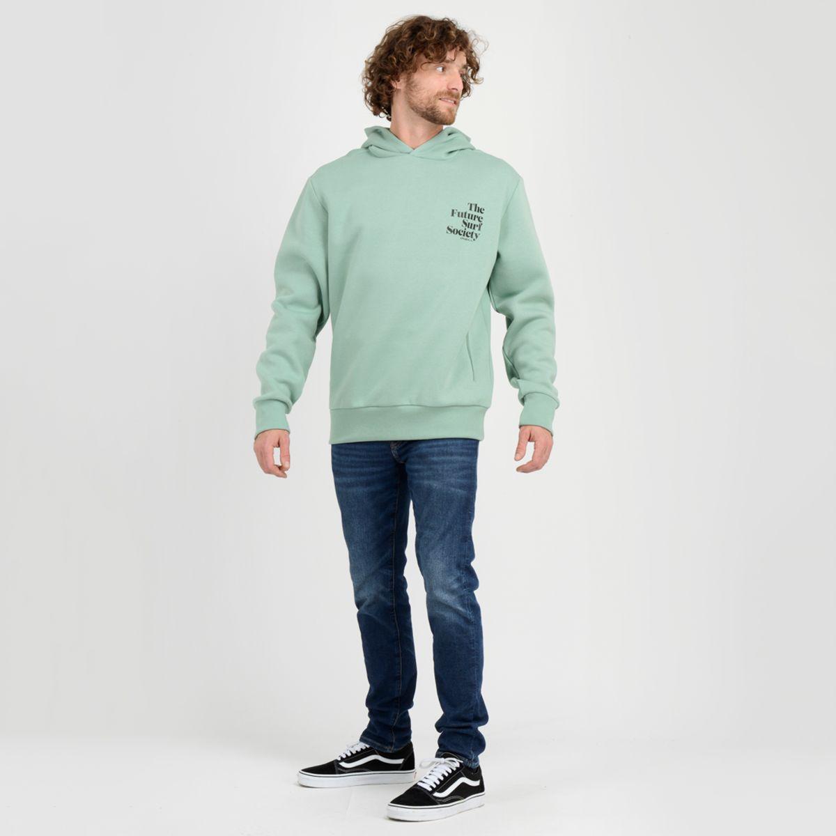 POLERON HODDIE SOCIETY  VERDE CLARO-3