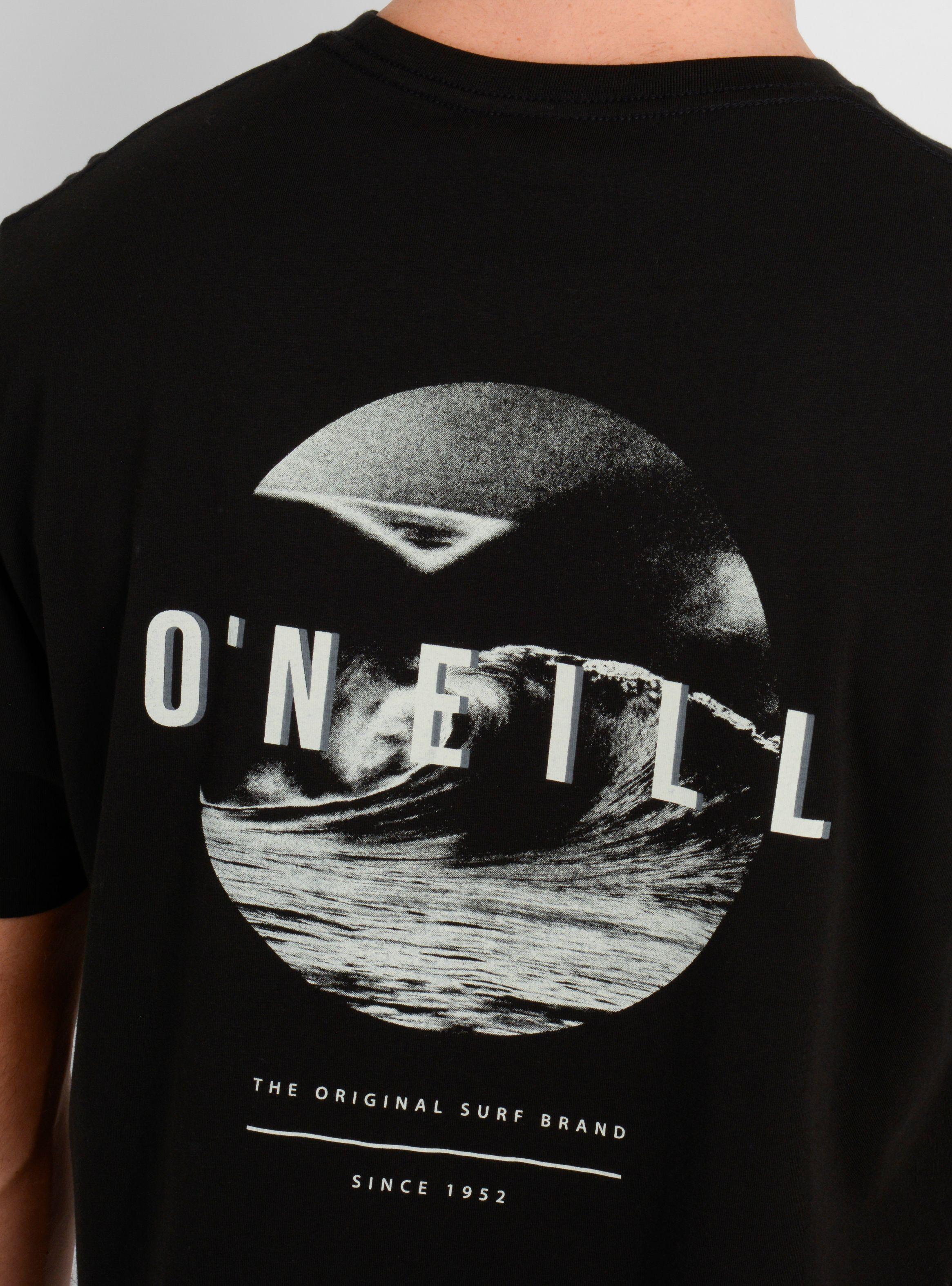 POLERA MANGA CORTA SURF SESH  NEGRO-5