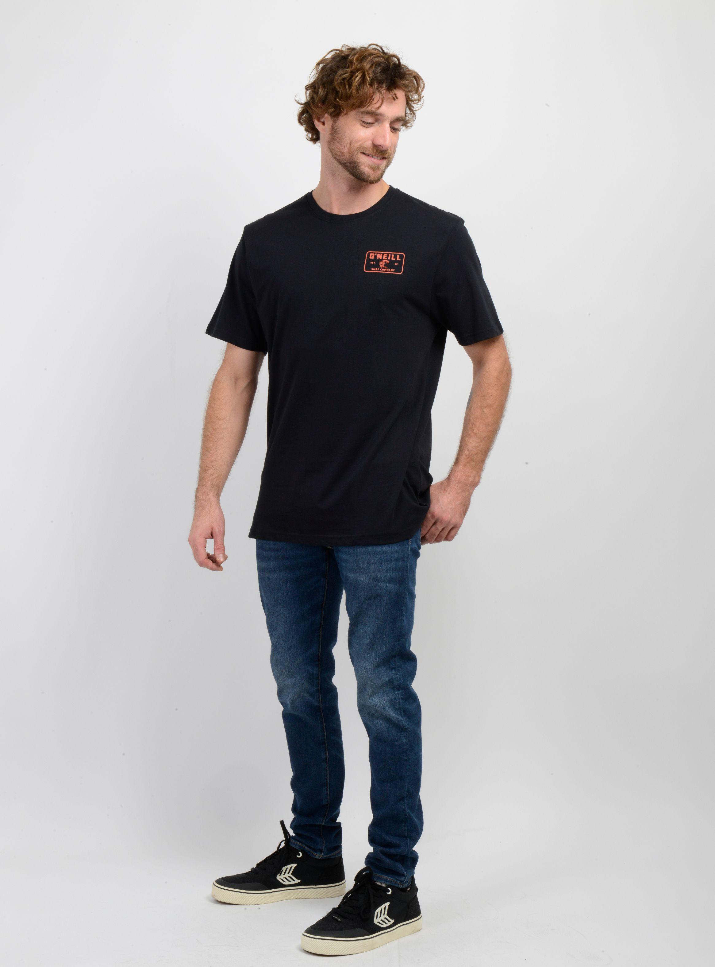 POLERA MANGA CORTA OBLONG NEGRO-2