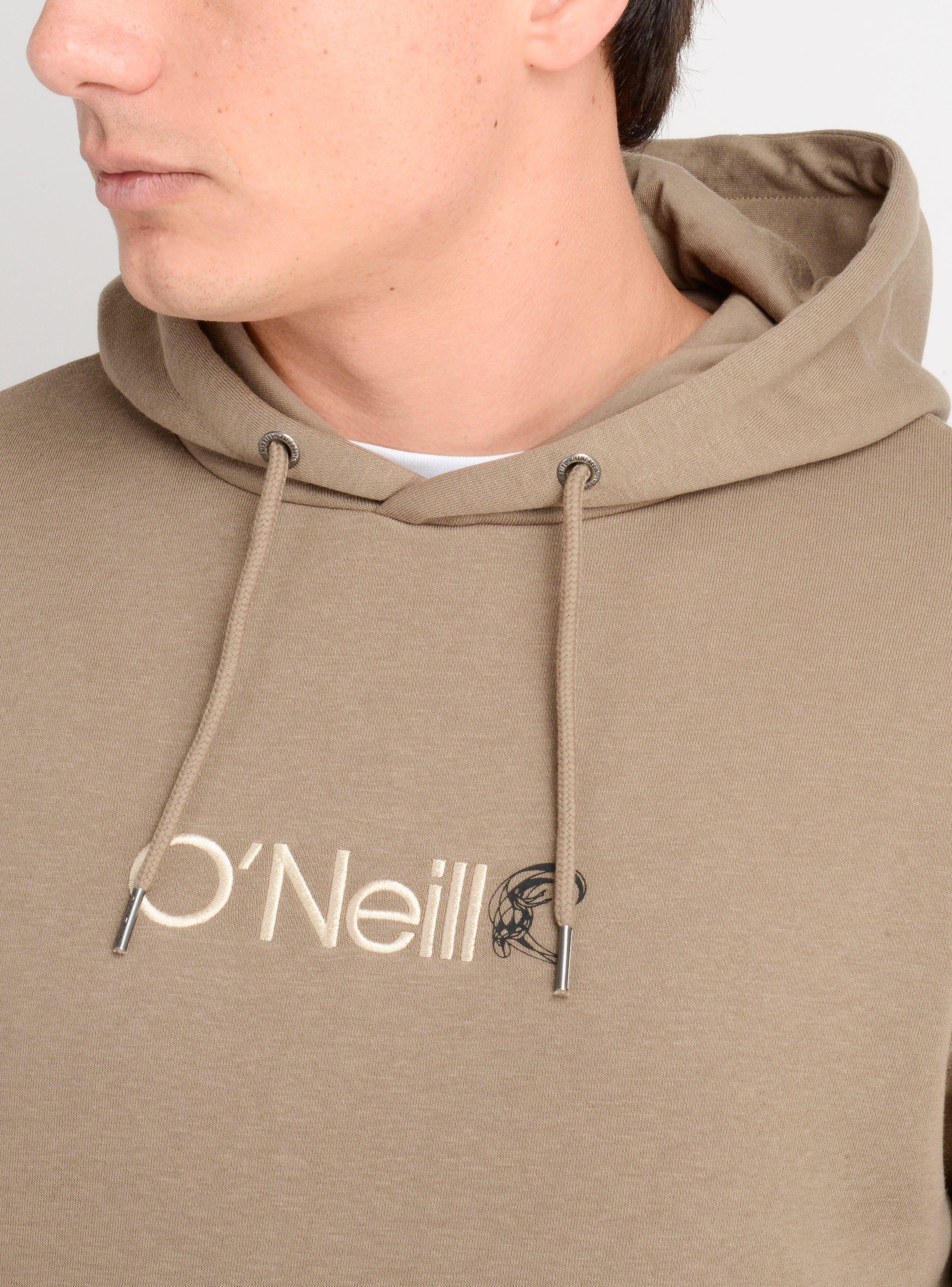 POLERON HOODIE OG VERBAGE BEIGE-4