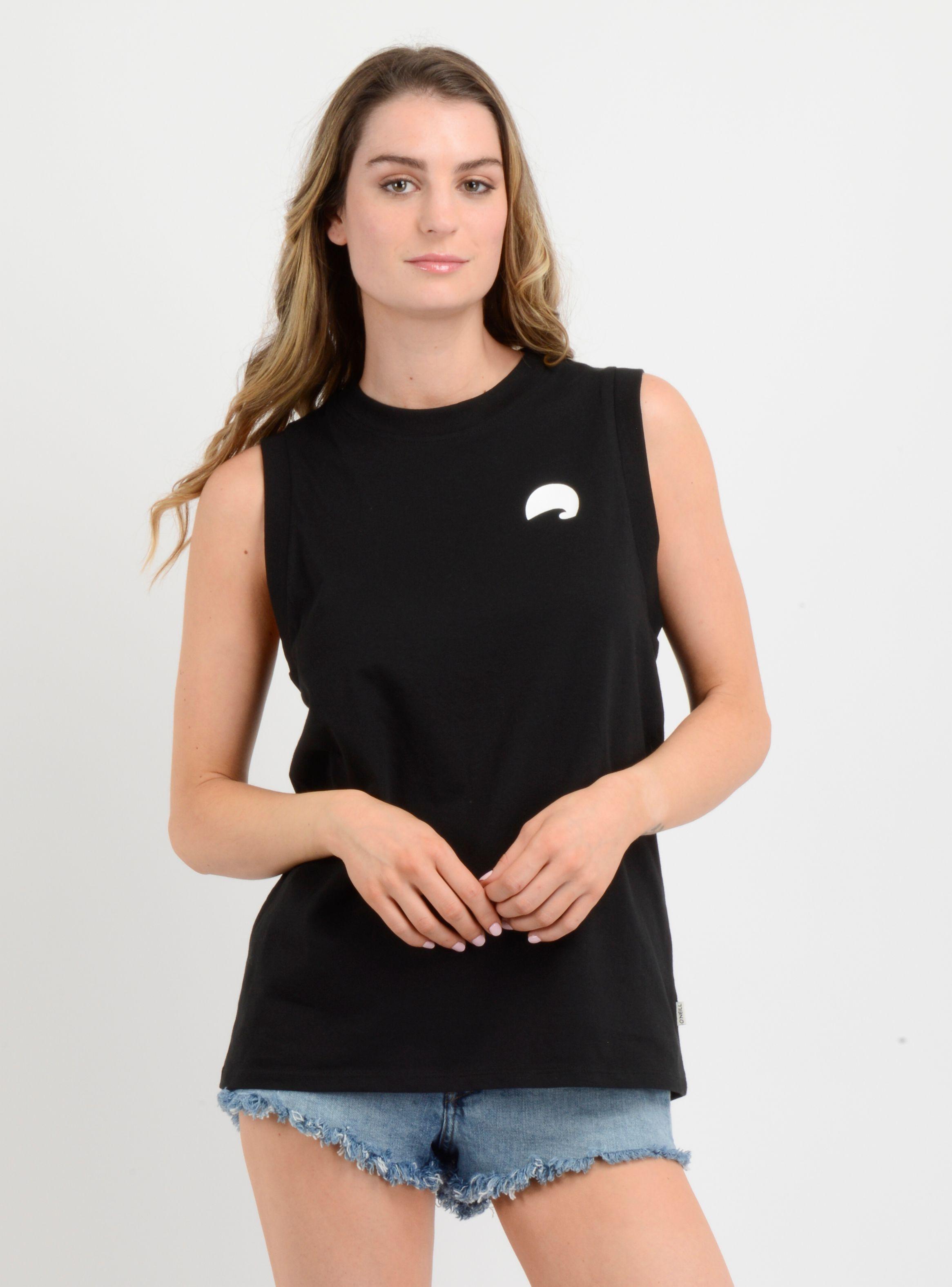 POLERA SIN MANGAS WOW TANK NEGRO-3