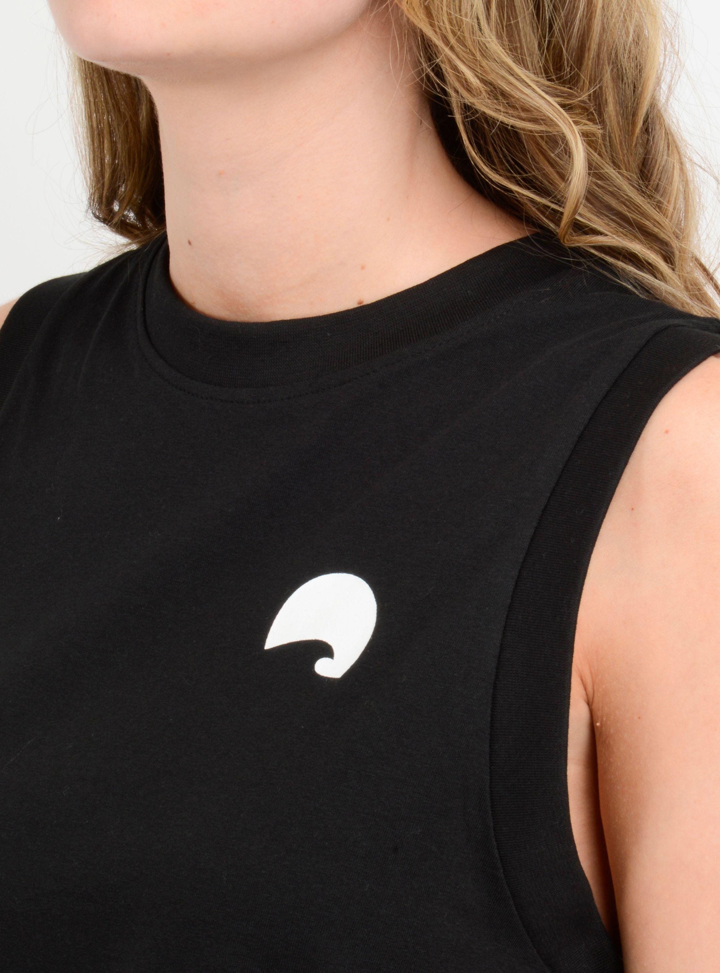 POLERA SIN MANGAS WOW TANK NEGRO-4