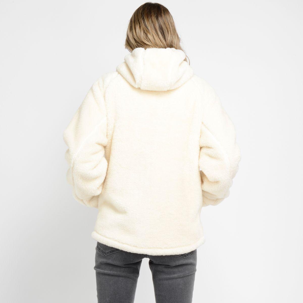 POLERON CHIPORRO FULL ZIPPER - I23MU073004 BEIGE-2