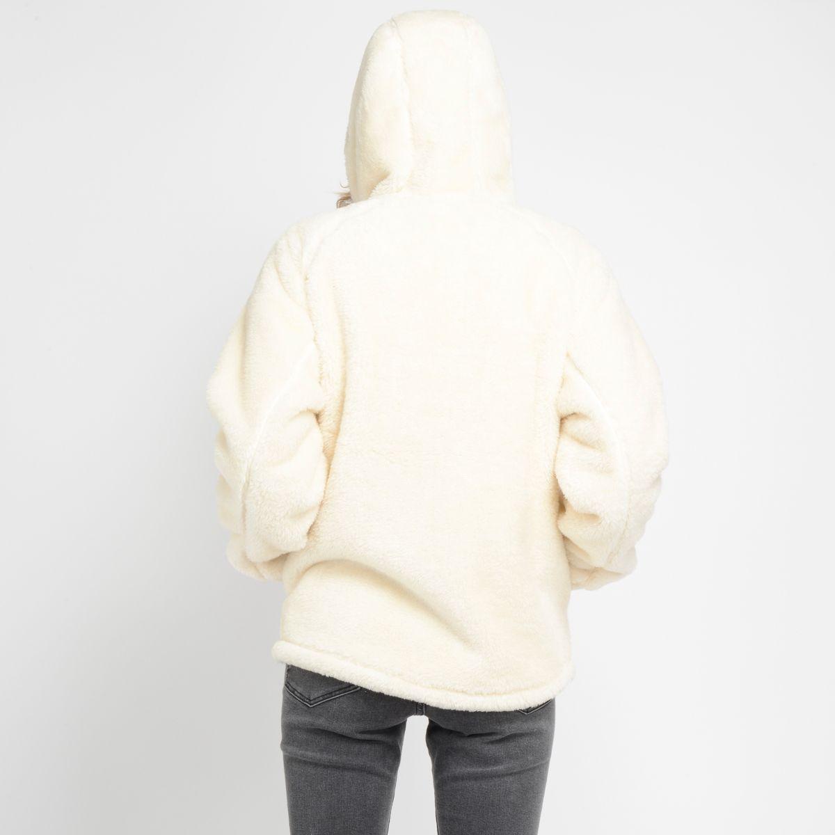 POLERON CHIPORRO FULL ZIPPER - I23MU073004 BEIGE-4