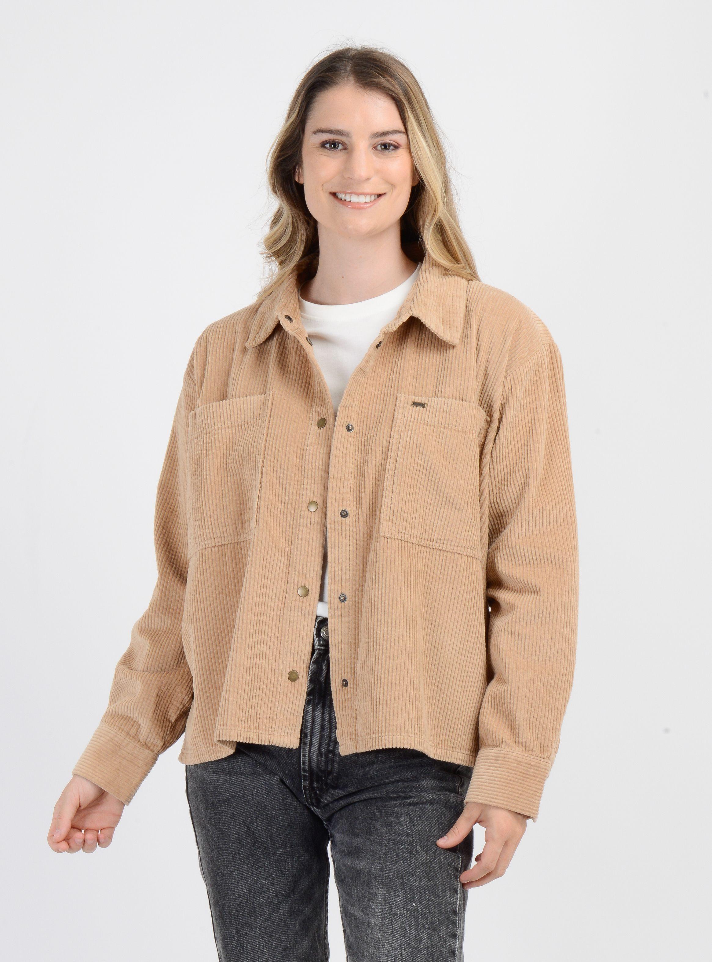 CAMISA BROOKS CAFÉ CLARO / PASTEL-0