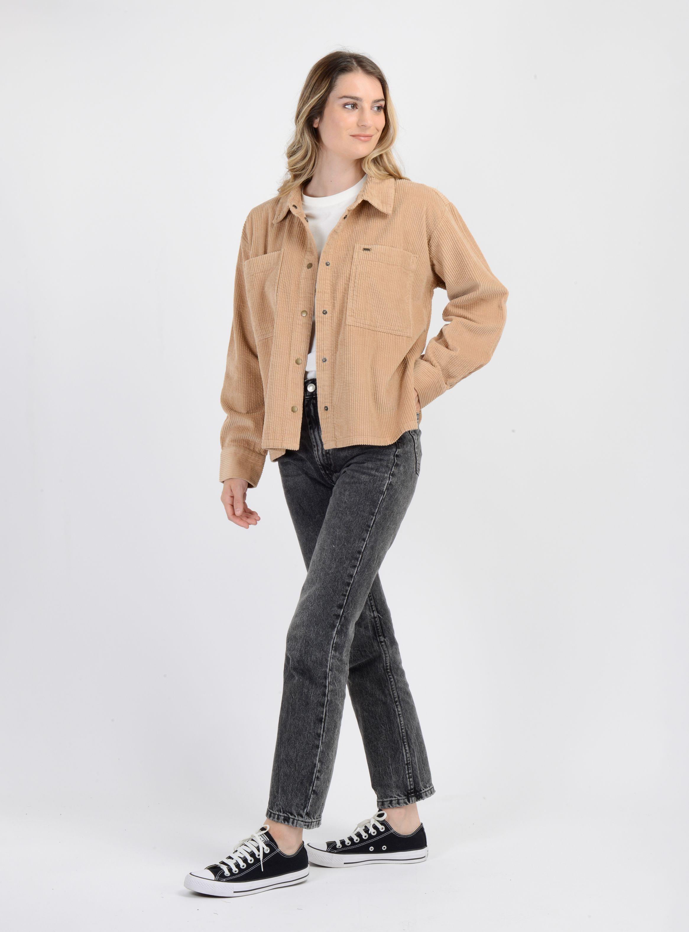 CAMISA BROOKS CAFÉ CLARO / PASTEL-2
