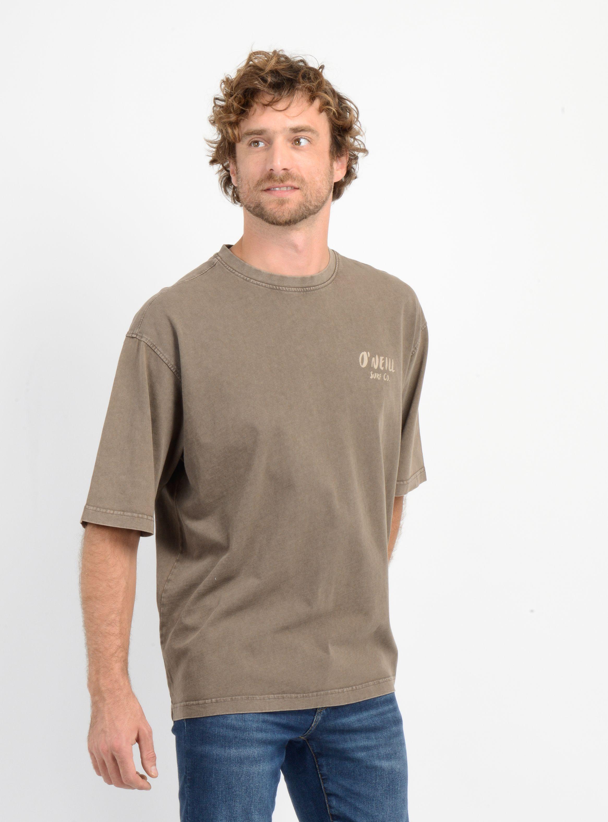 POLERA MANGA CORTA VISTA  CAFÉ-2