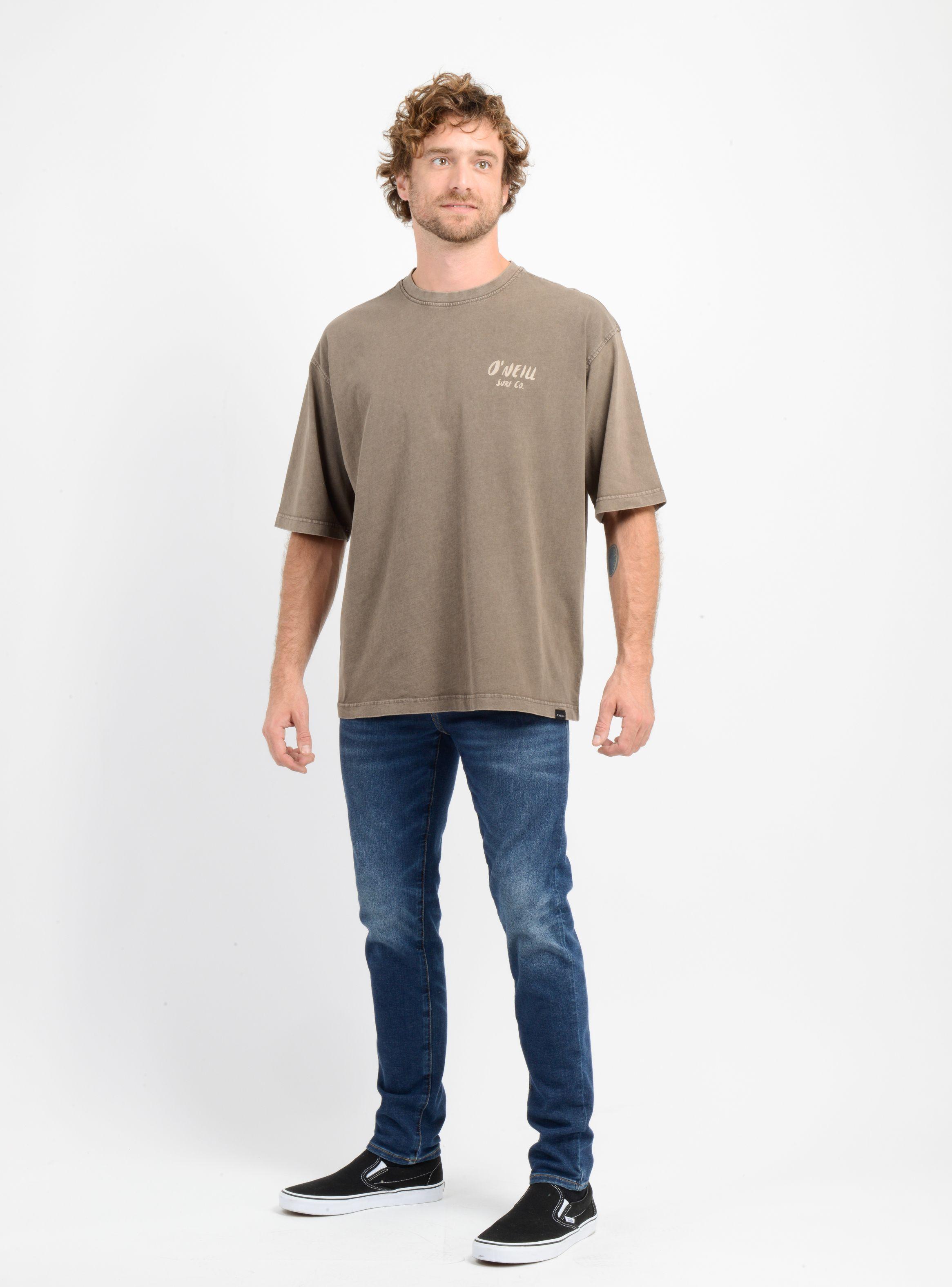 POLERA MANGA CORTA VISTA  CAFÉ-3