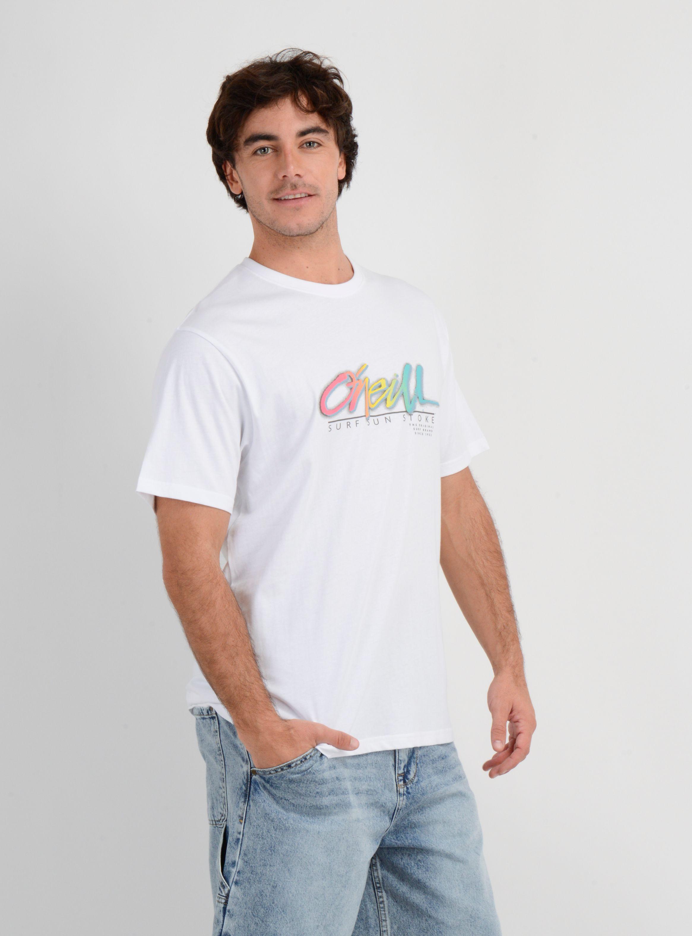 POLERA MANGA CORTA KEYS FL  BLANCO-3