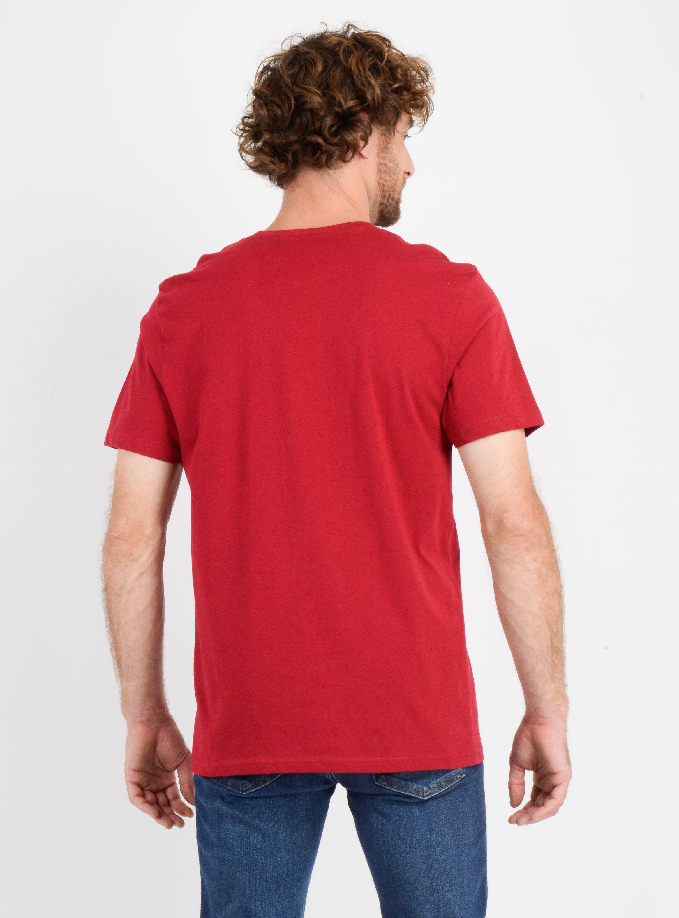 POLERA MANGA CORTA RUTILE  ROJO OSCURO-1