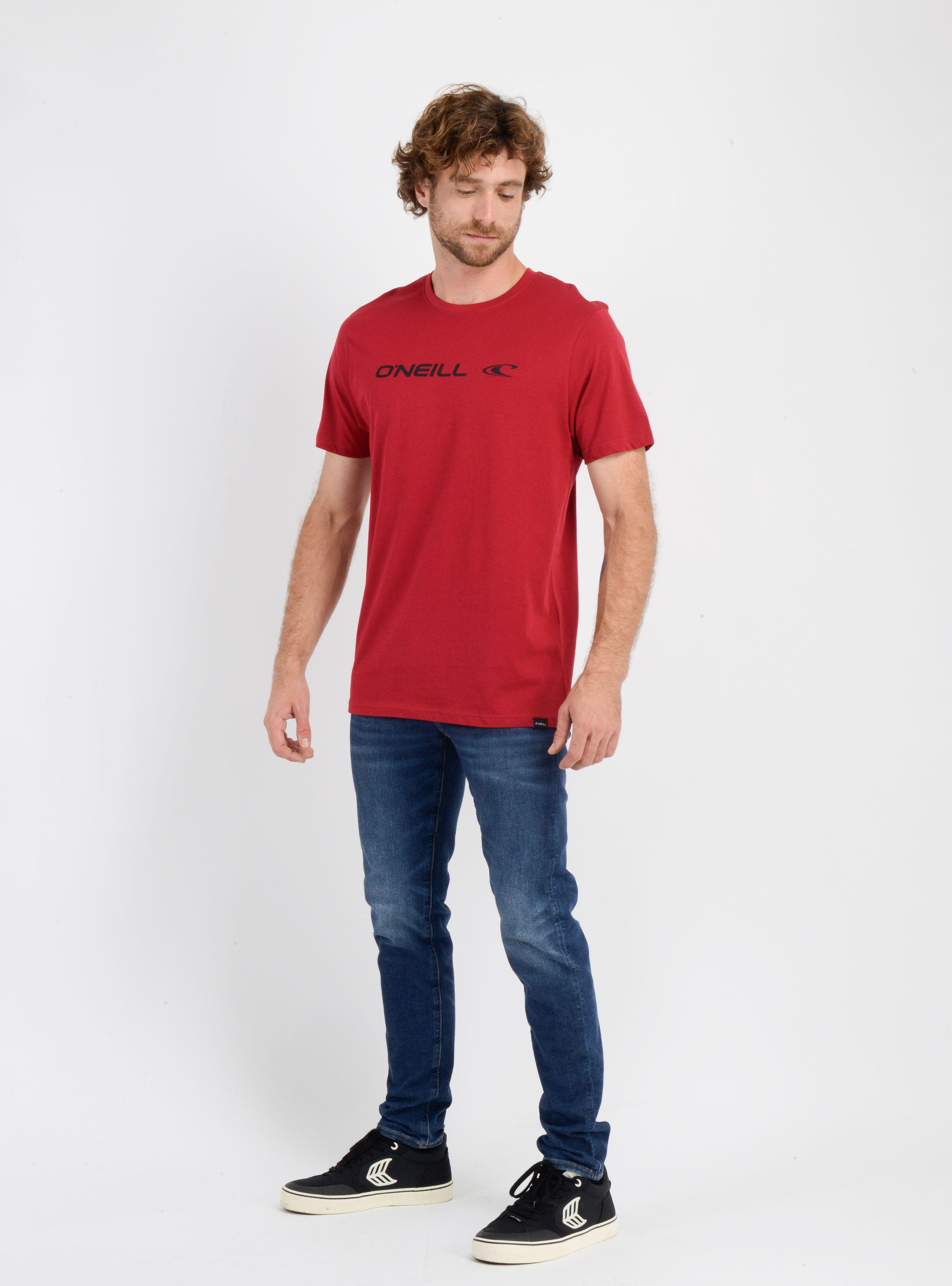 POLERA MANGA CORTA RUTILE  ROJO OSCURO-2